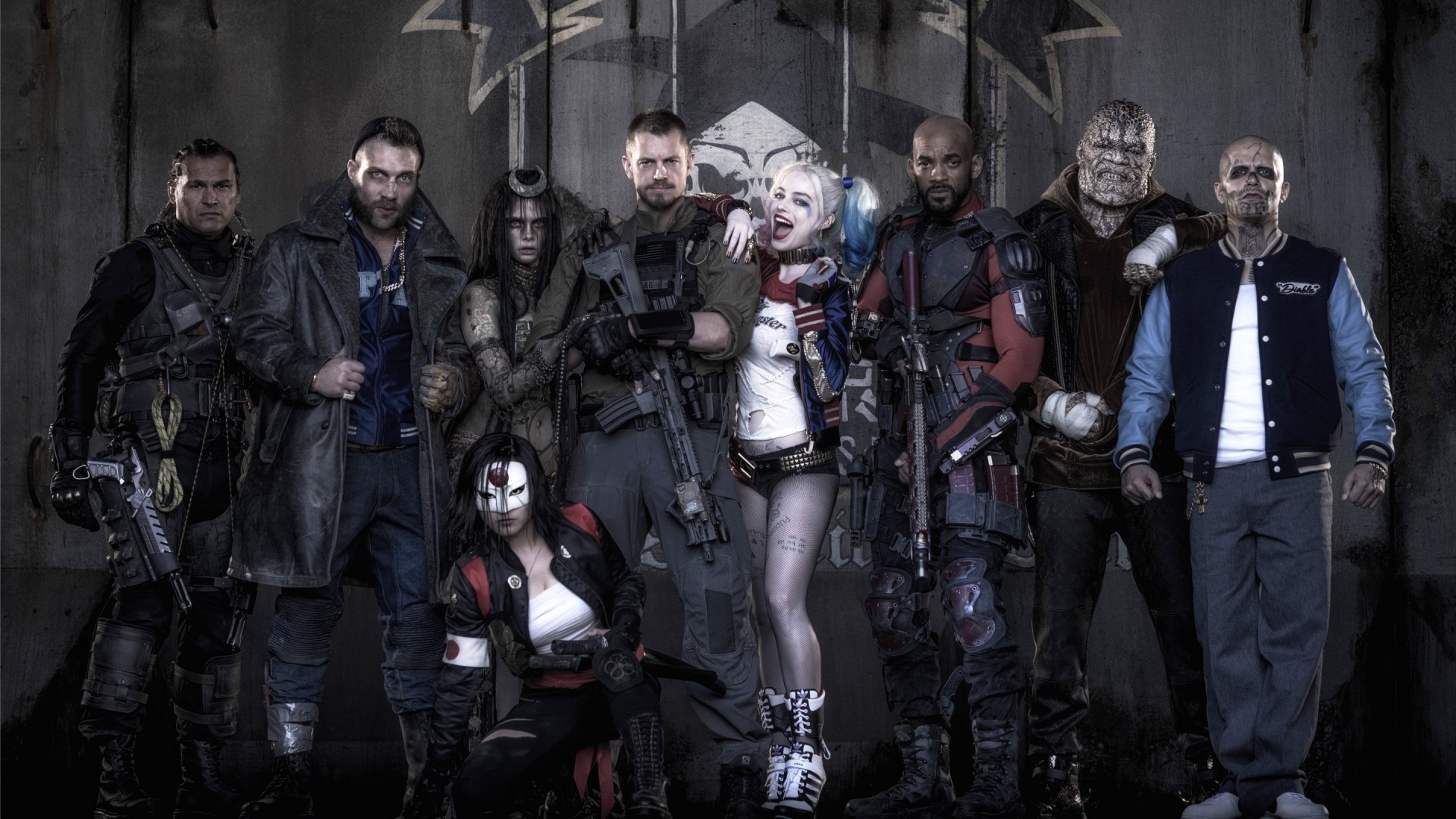 Suicide Squad 2016 Movie Cast HD Wallpaper
