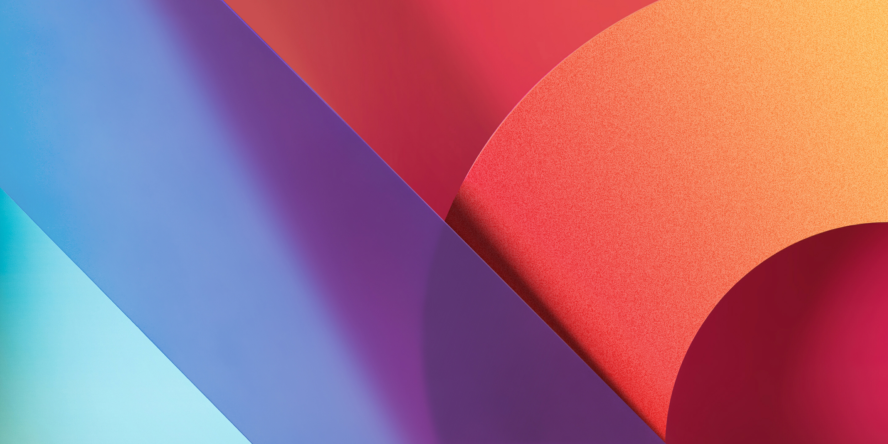 LG G6 Stock Colorful Abstract HD Wallpaper