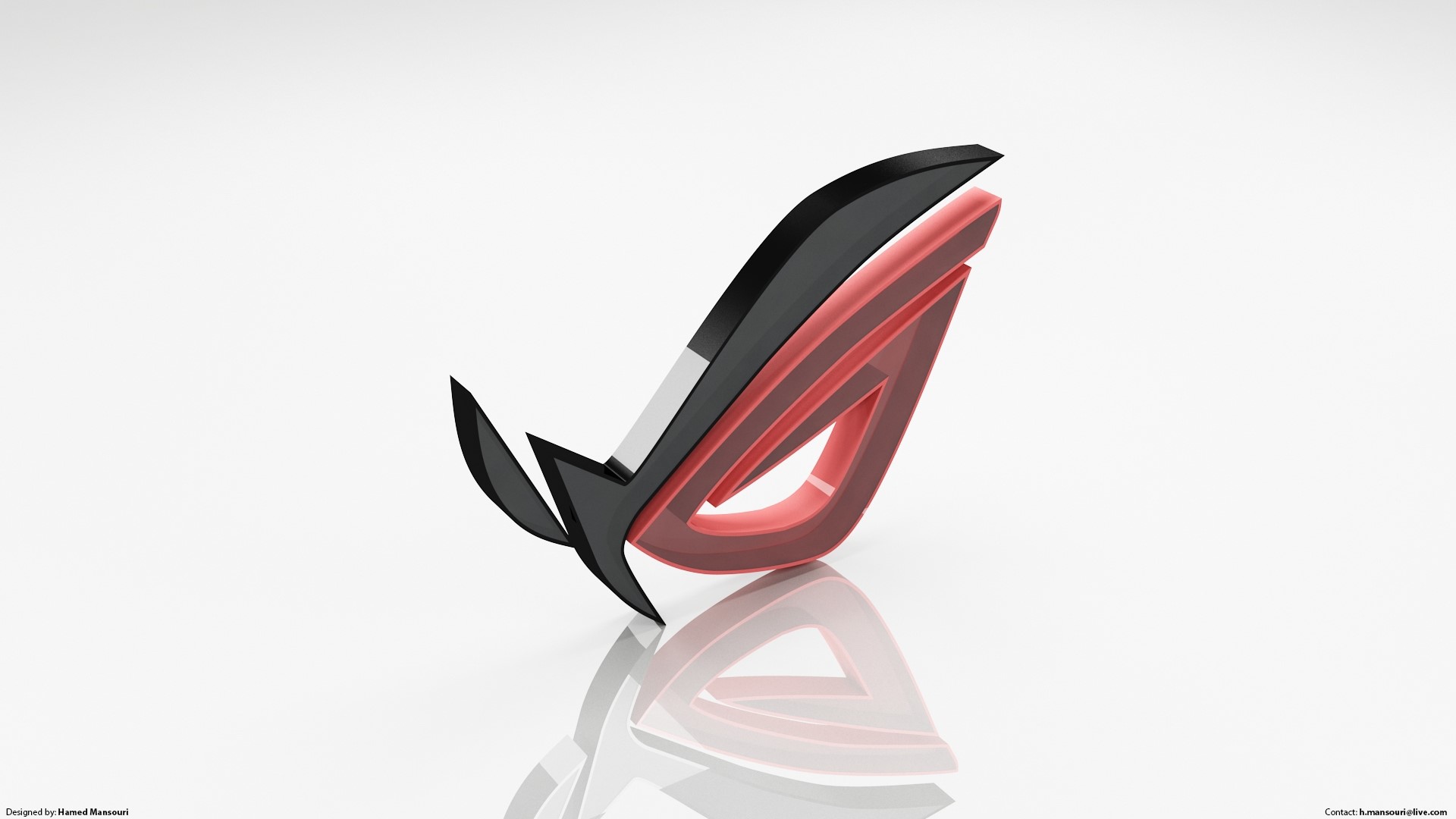 Republic of Gamers (ROG) logo HD Wallpaper