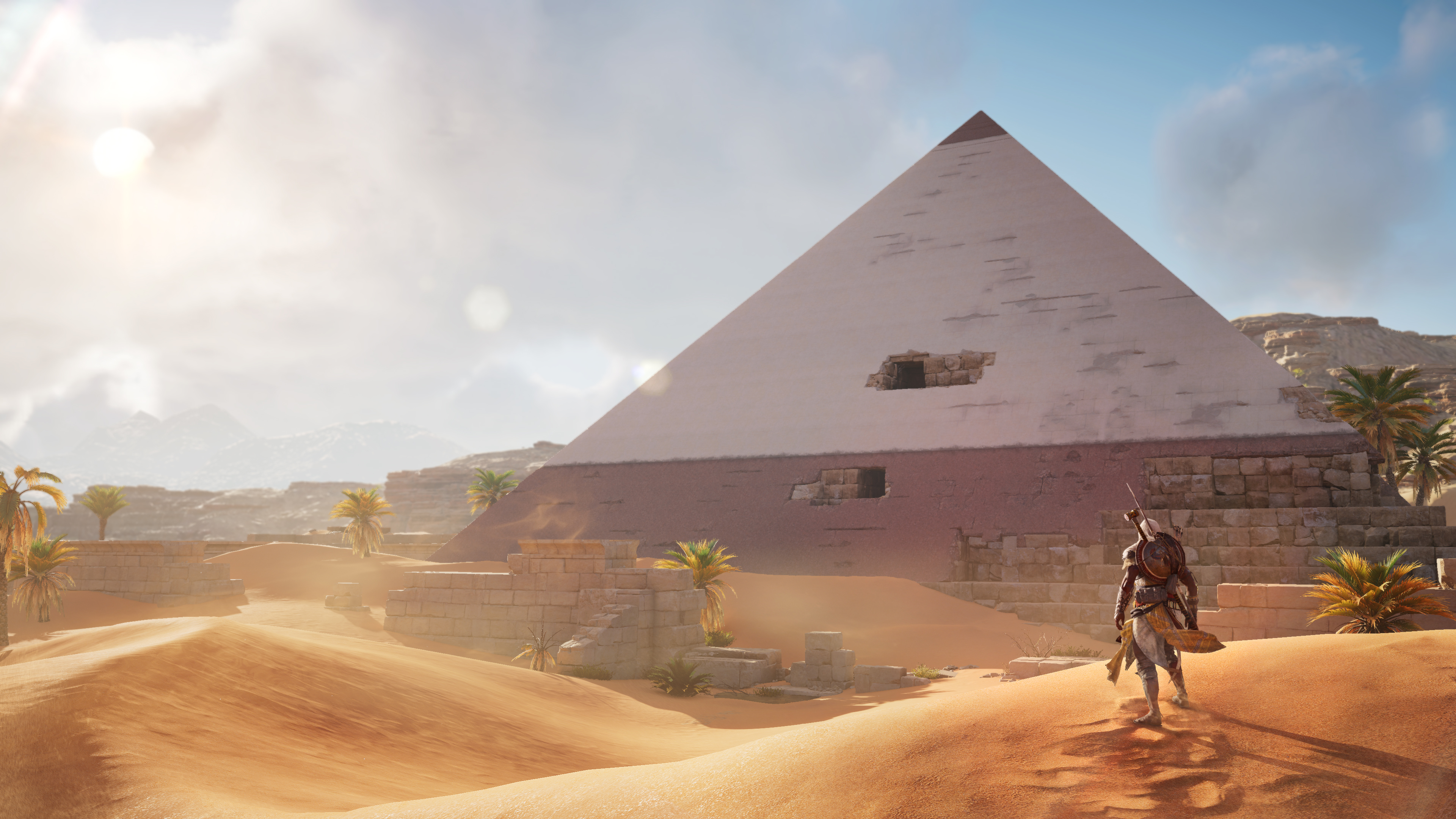 Bayek of Siwa from Assassin's Creed: Origins in Egypt 4K HD Wallpaper