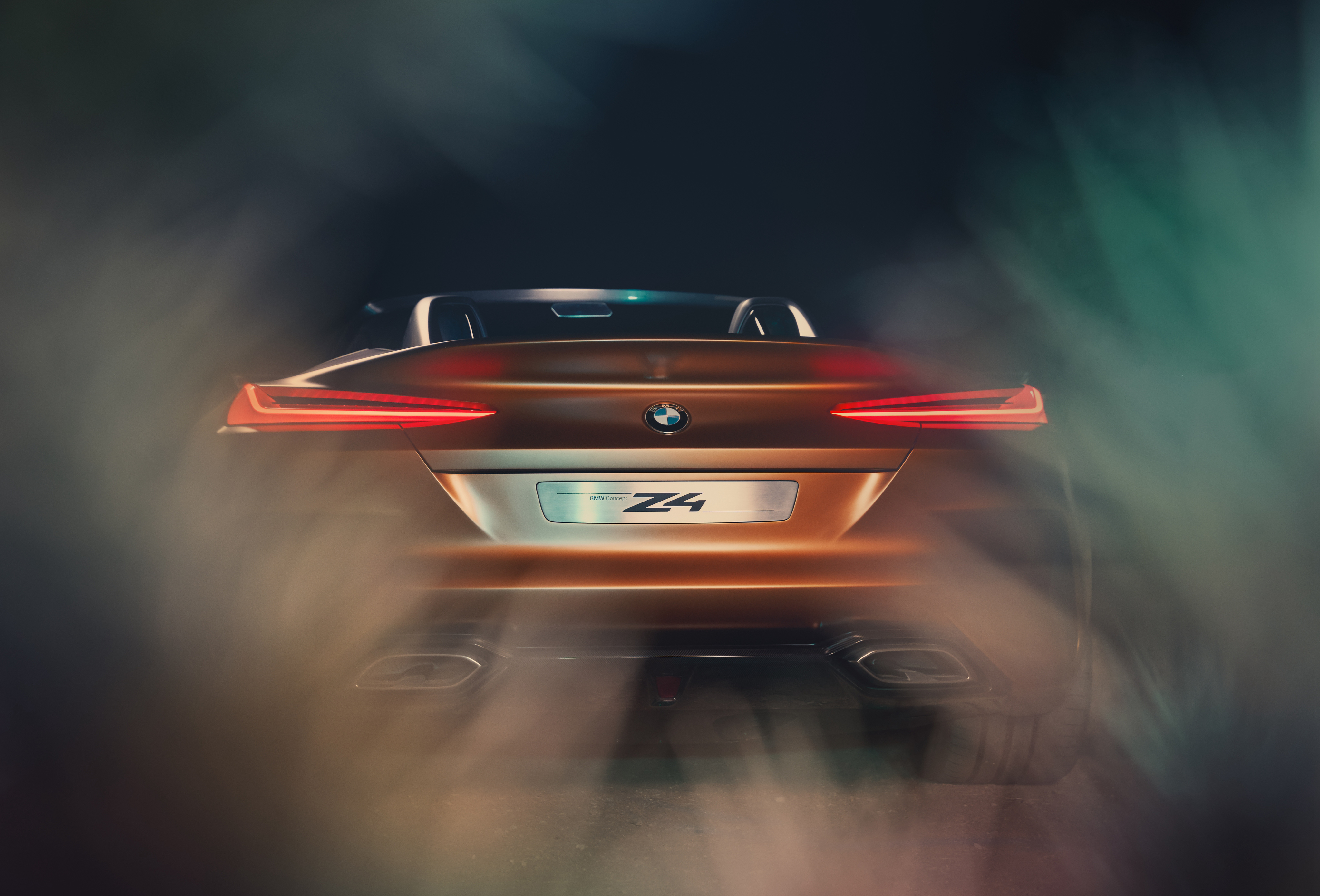 BMW Concept Z4 Rear View 4K HD Wallpaper