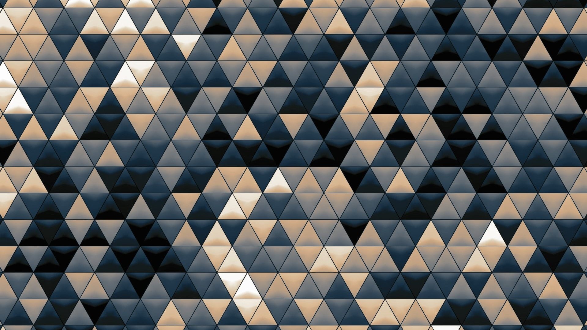 Triangle Pattern Mosaic Background HD Wallpaper