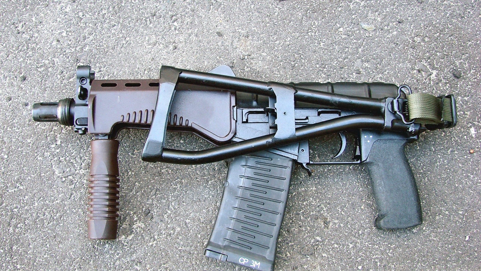 SR3 9mm Submachine Gun HD Wallpaper