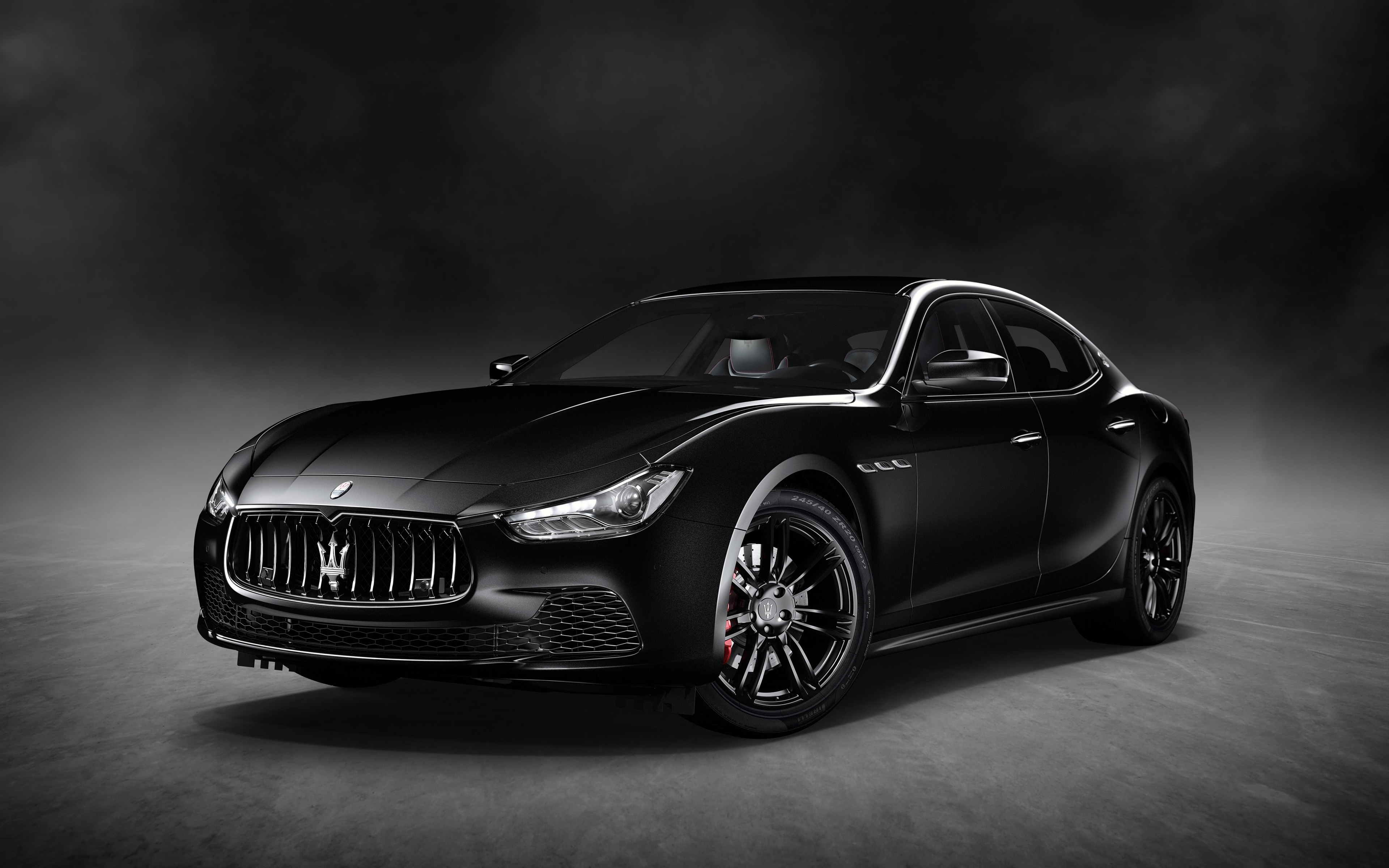 2017 Maserati Ghibli Nerissimo Black Edition 4K HD Wallpaper