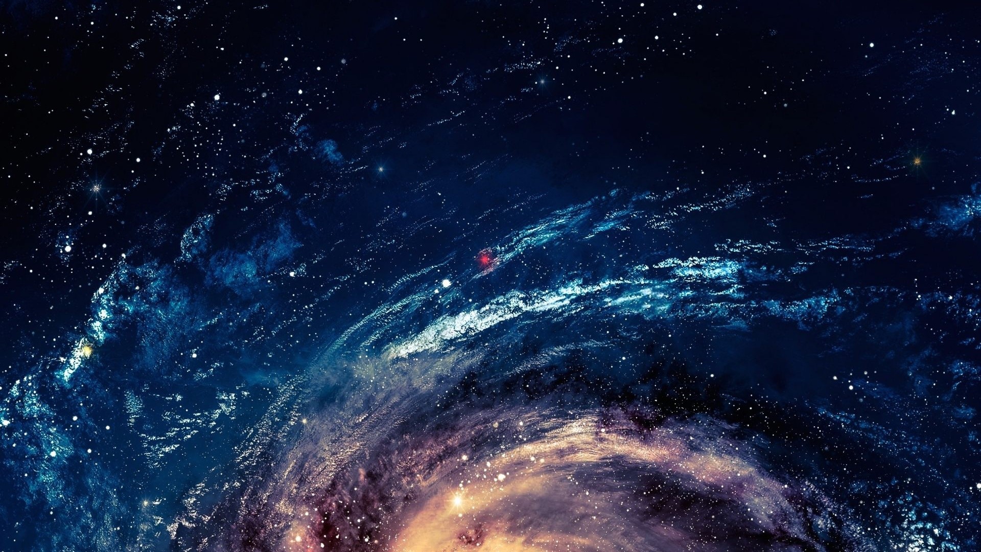 Stars and Galaxies HD Wallpaper