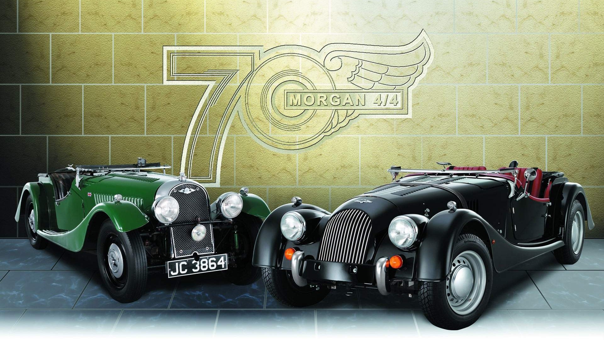 Morgan 4/4 70th Anniversary HD Wallpaper