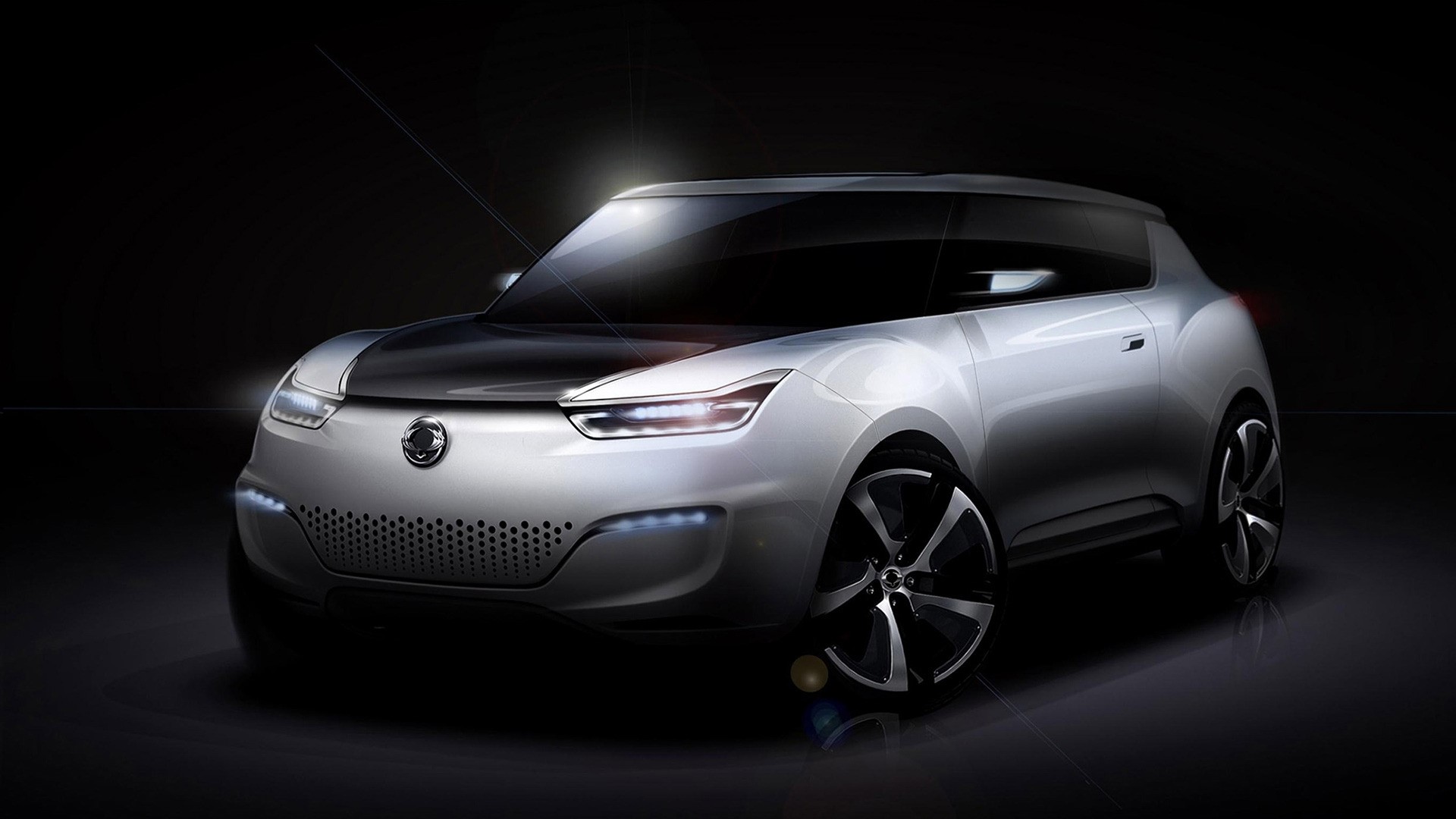 SsangYong EXIV Concept car HD Wallpaper