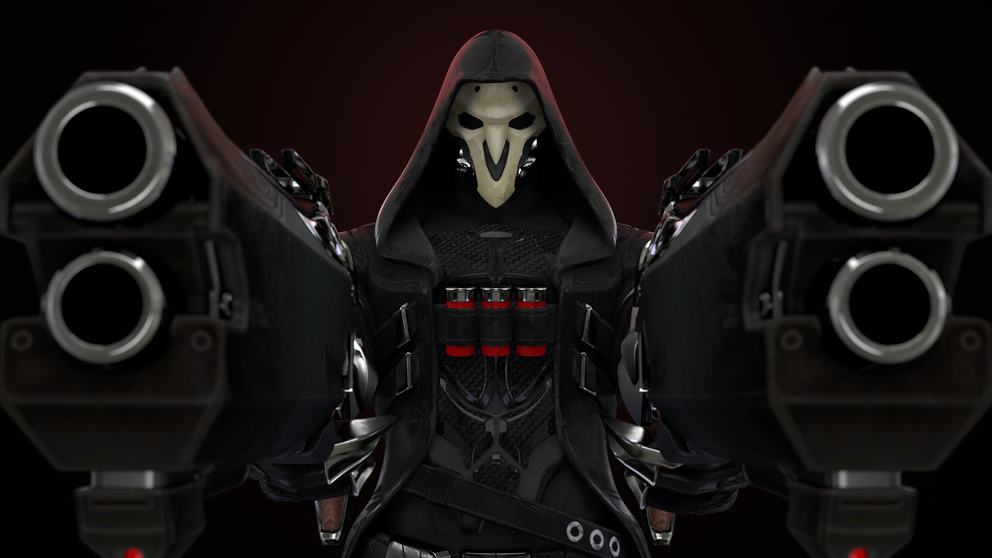 Reaper from Overwatch 4K HD Wallpaper