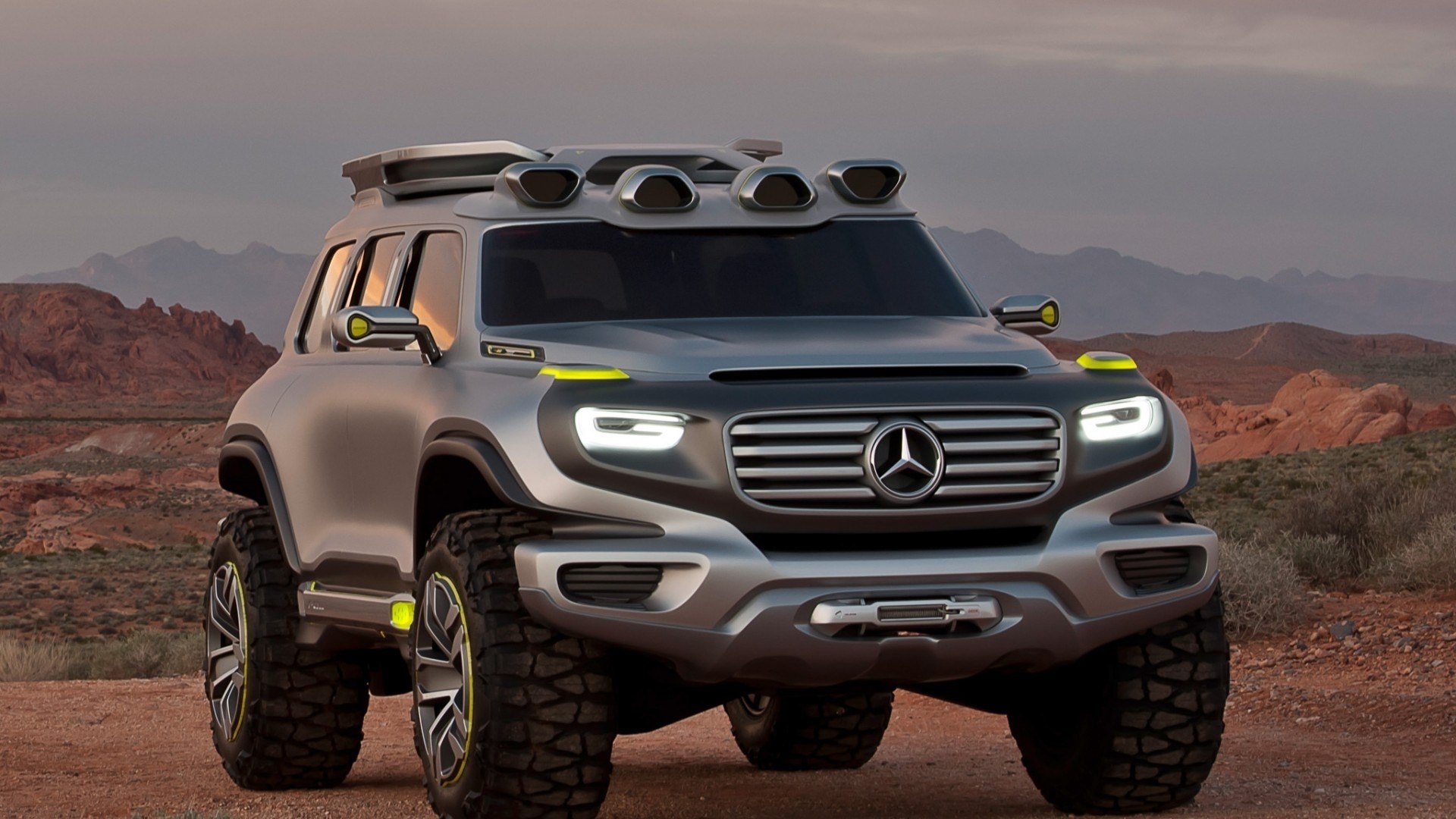 Mercedes-Benz Ener-G-Force Concept SUV HD Wallpaper