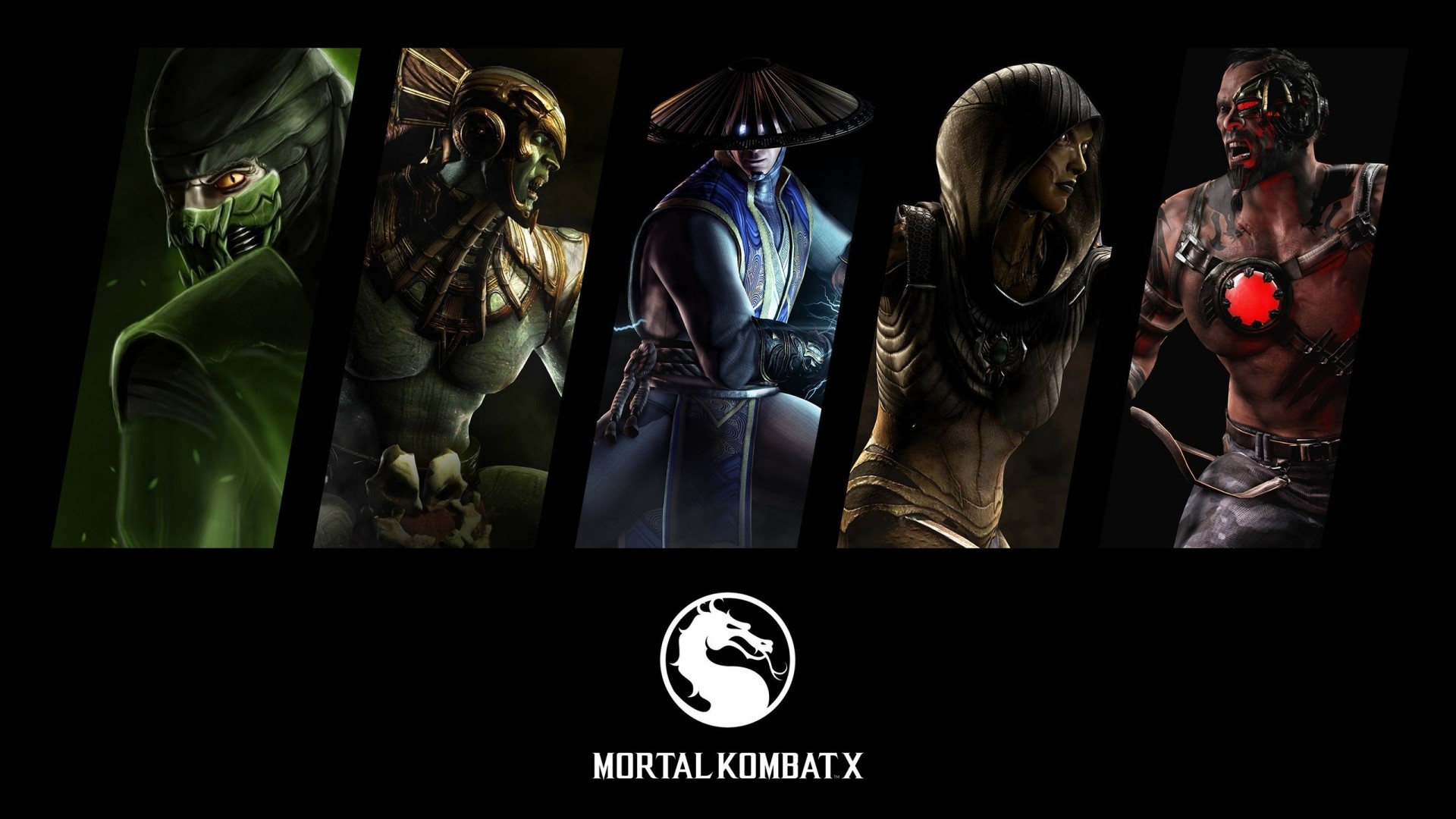 Mortal Kombat X Characters Montage HD Wallpaper