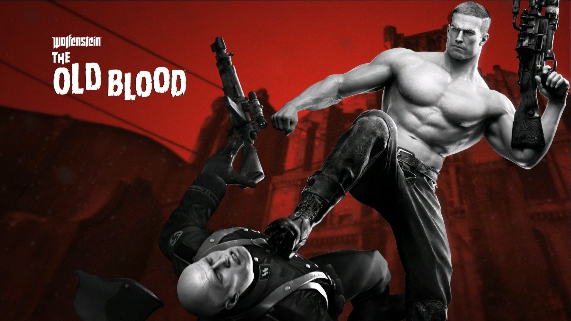B.J. Blazkowicz from Wolfenstein: The Old Blood HD Wallpaper
