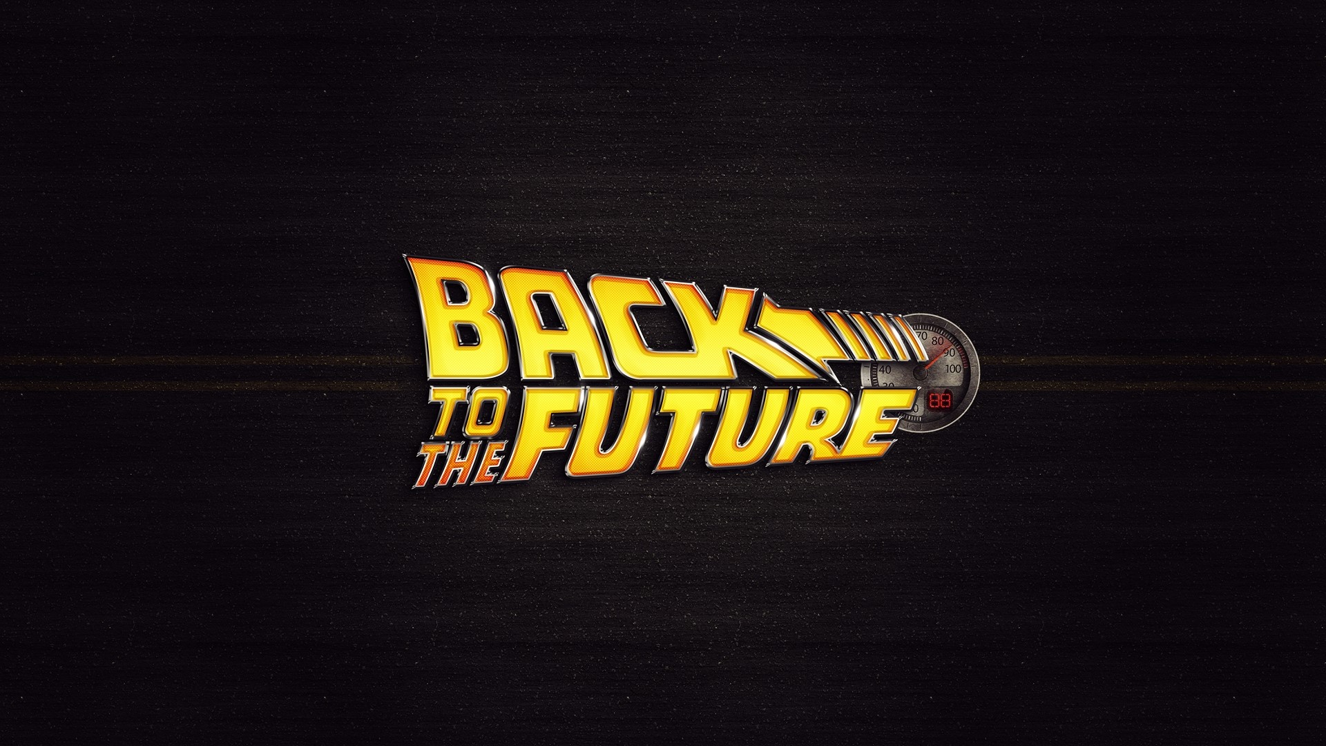 Back to the Future Movie Logo HD Wallpaper