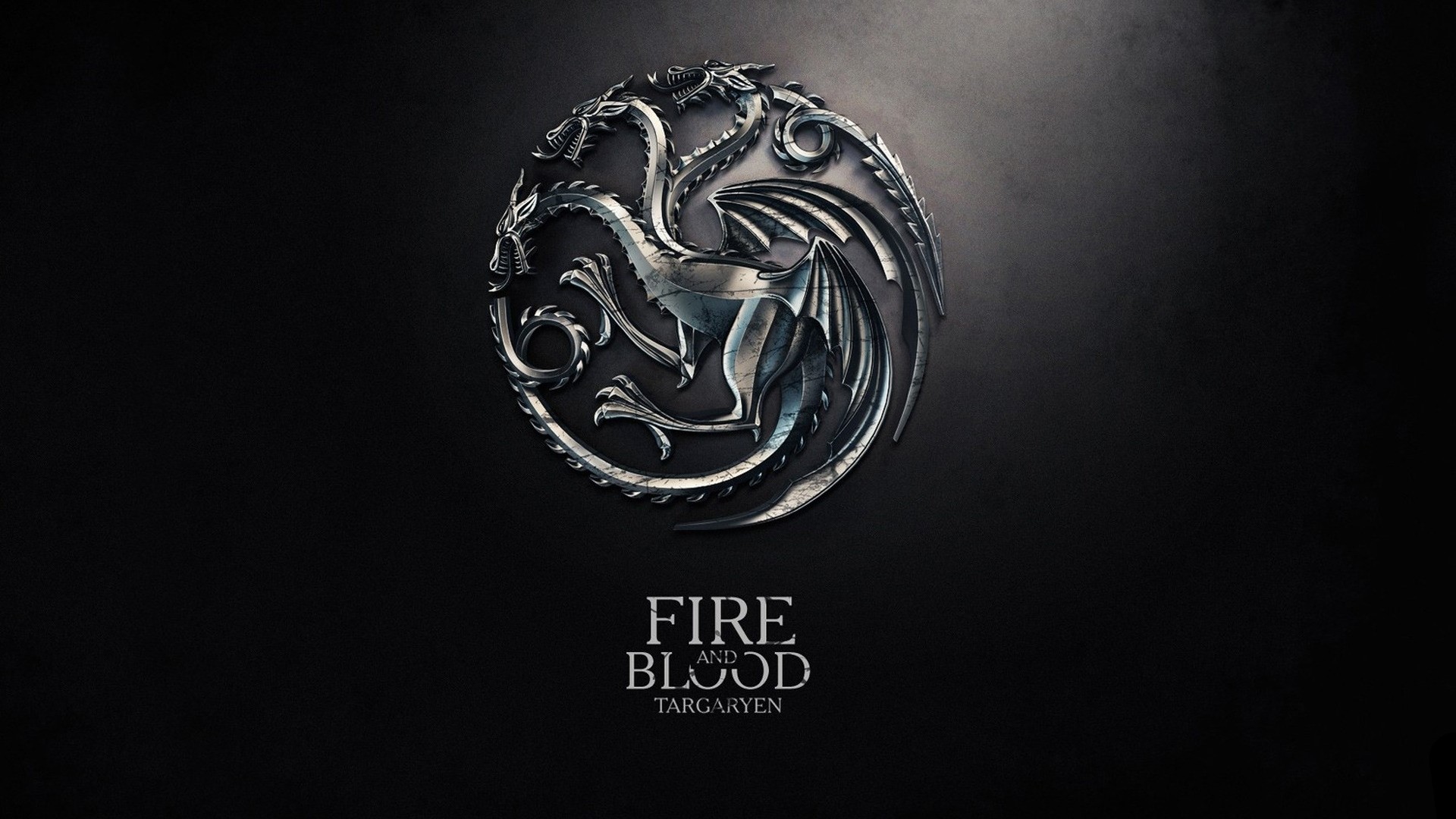 Fire and Blood Targaryen logo HD Wallpaper