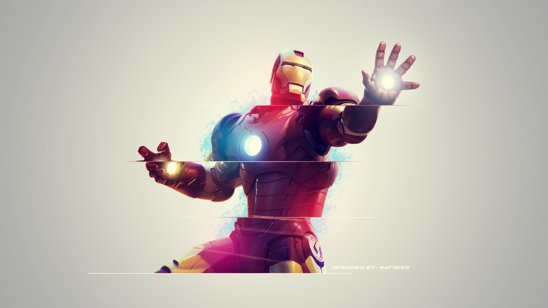Iron Man illustration by Nafseen HD Wallpaper