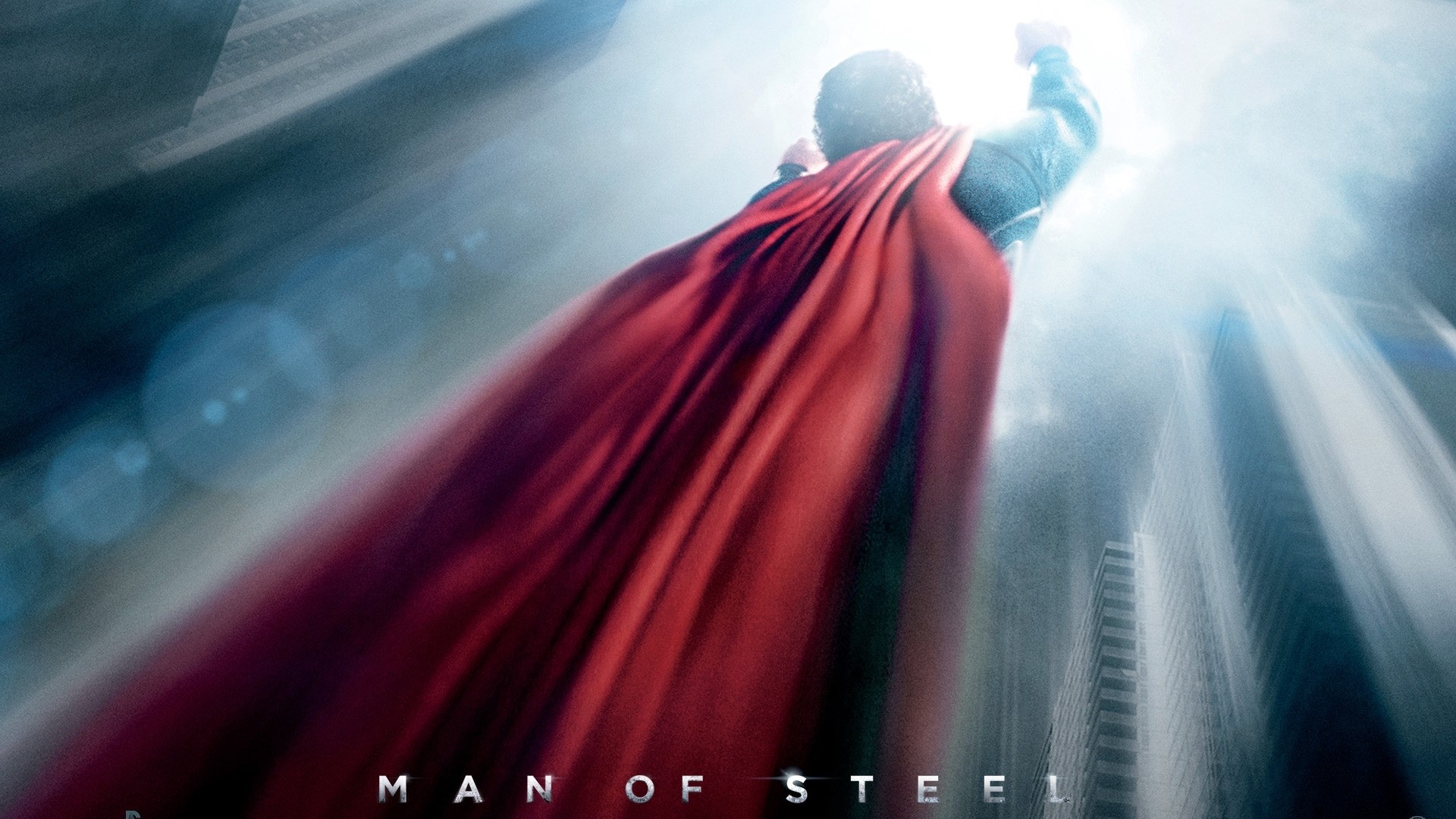 Superman from Man of Steel flying HD Wallpaper