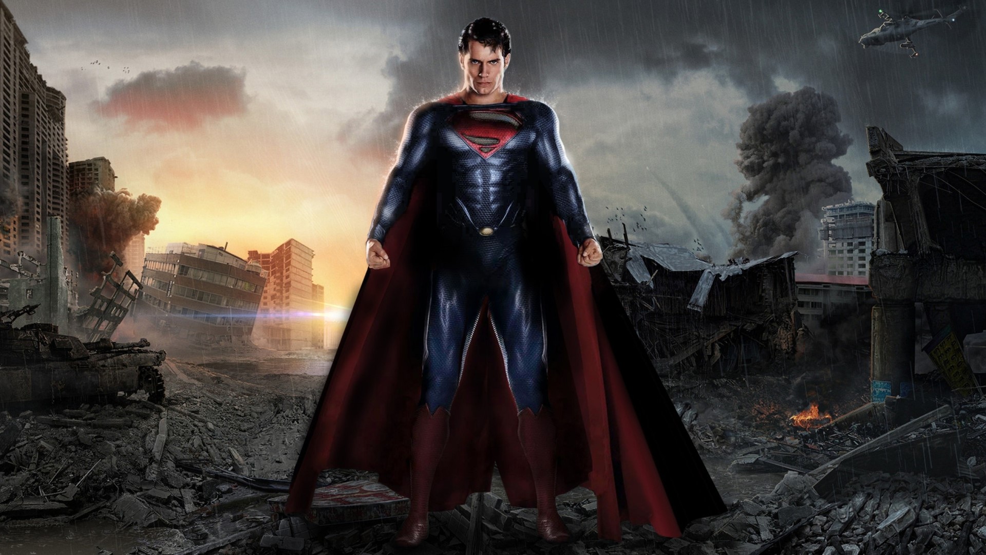 Superman from Man of Steel HD Wallpaper