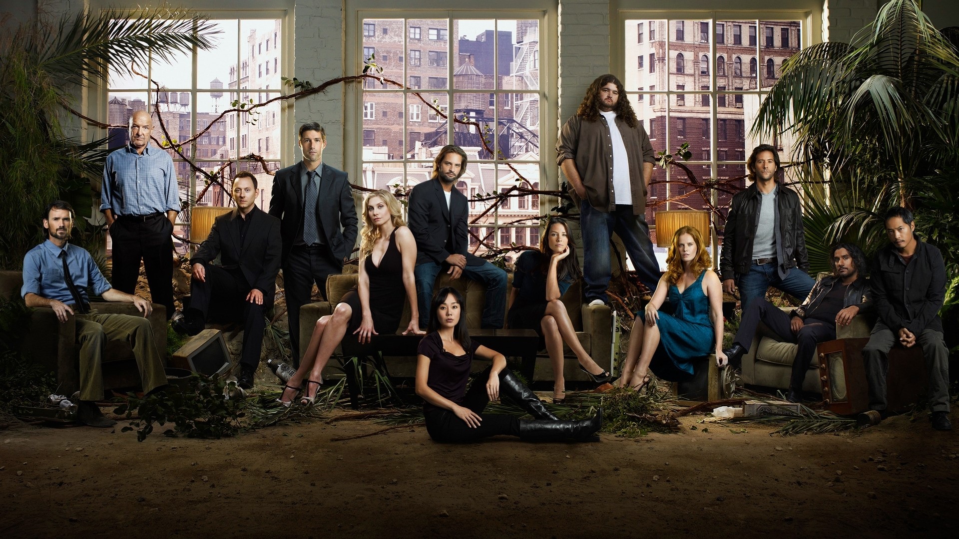 Lost TV Series Cast HD Wallpaper