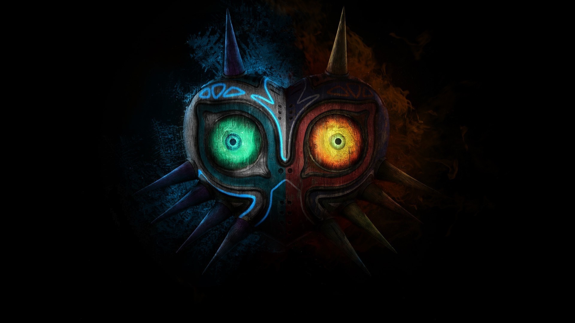 Majora's Mask from The Legend of Zelda HD Wallpaper