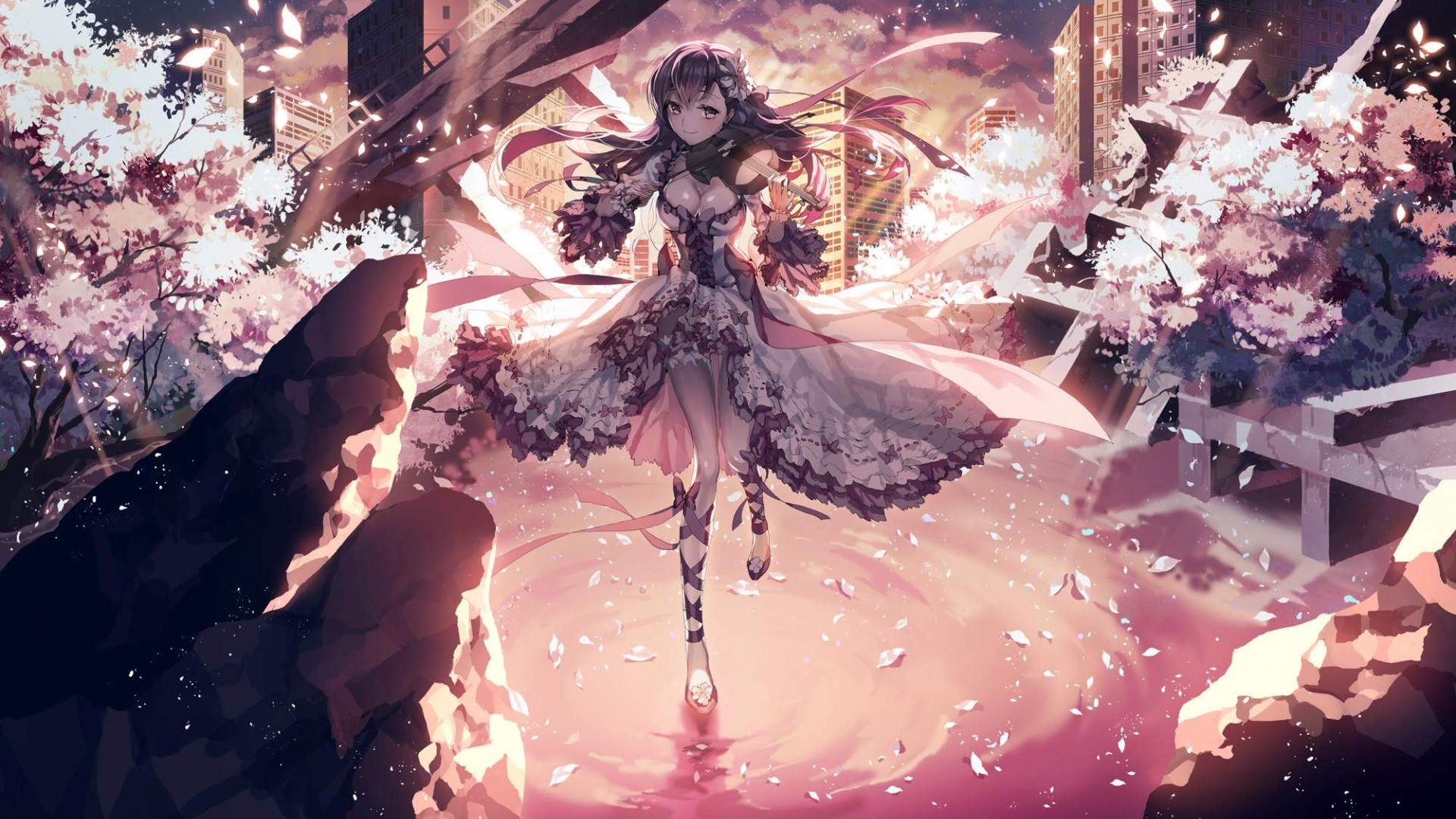 Sakura Matou from Fate/stay night HD Wallpaper