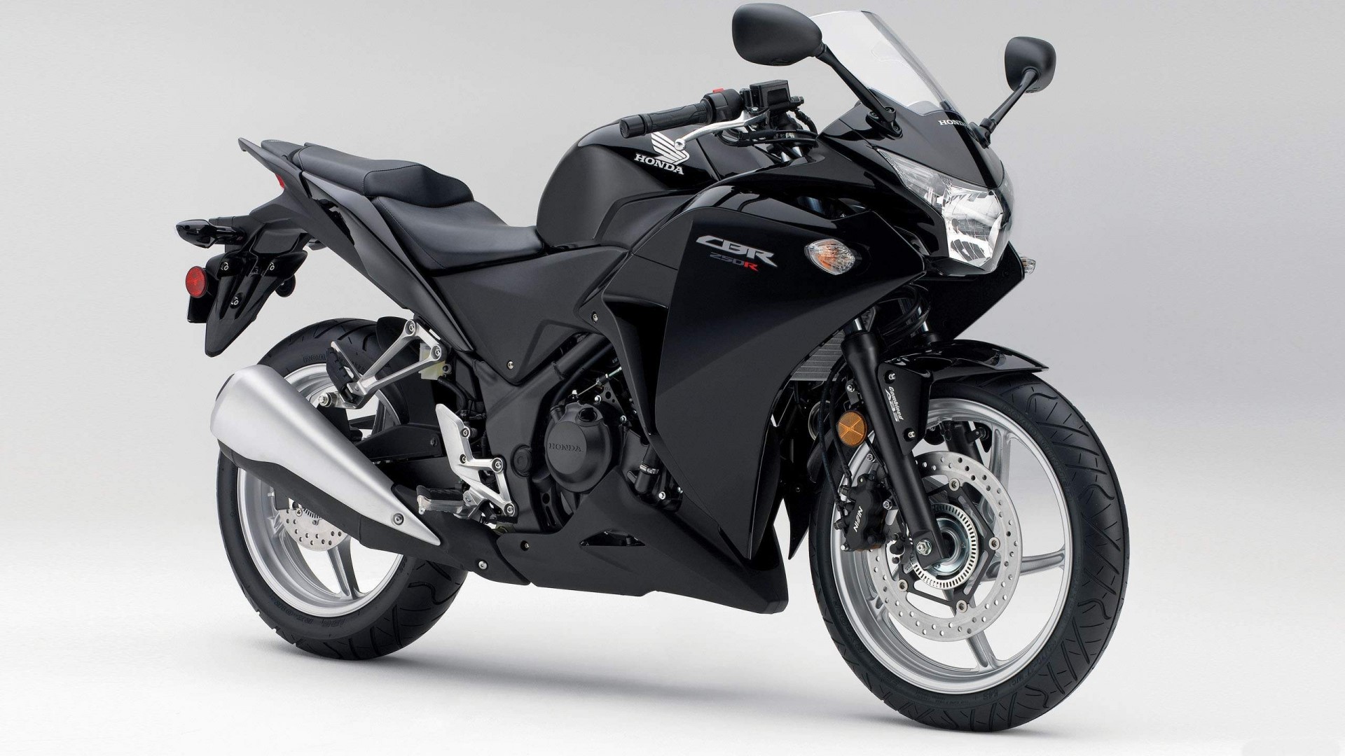 Black Honda CBR250RR Motorcycle HD Wallpaper