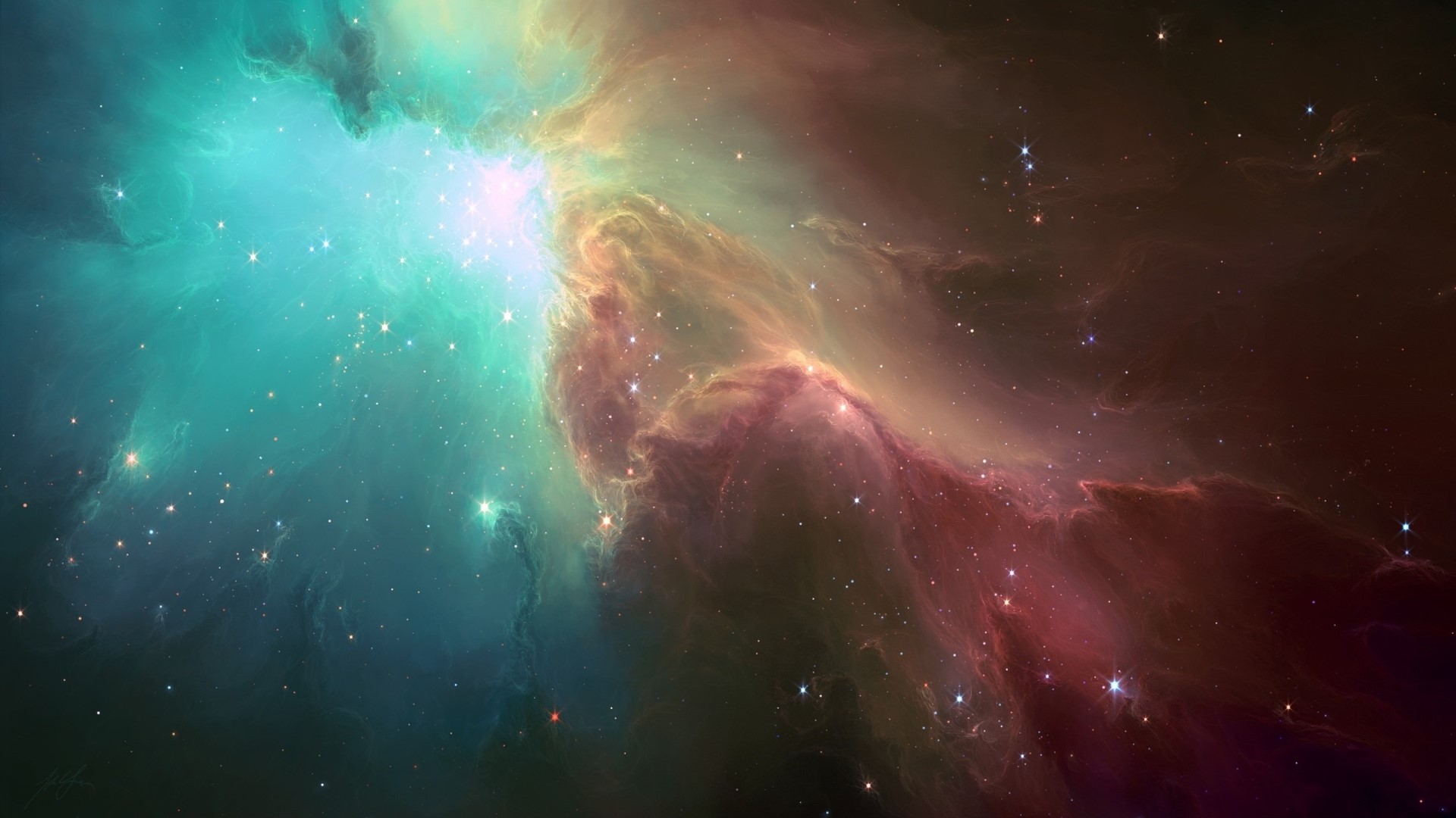 Ghost Nebula Space HD Wallpaper