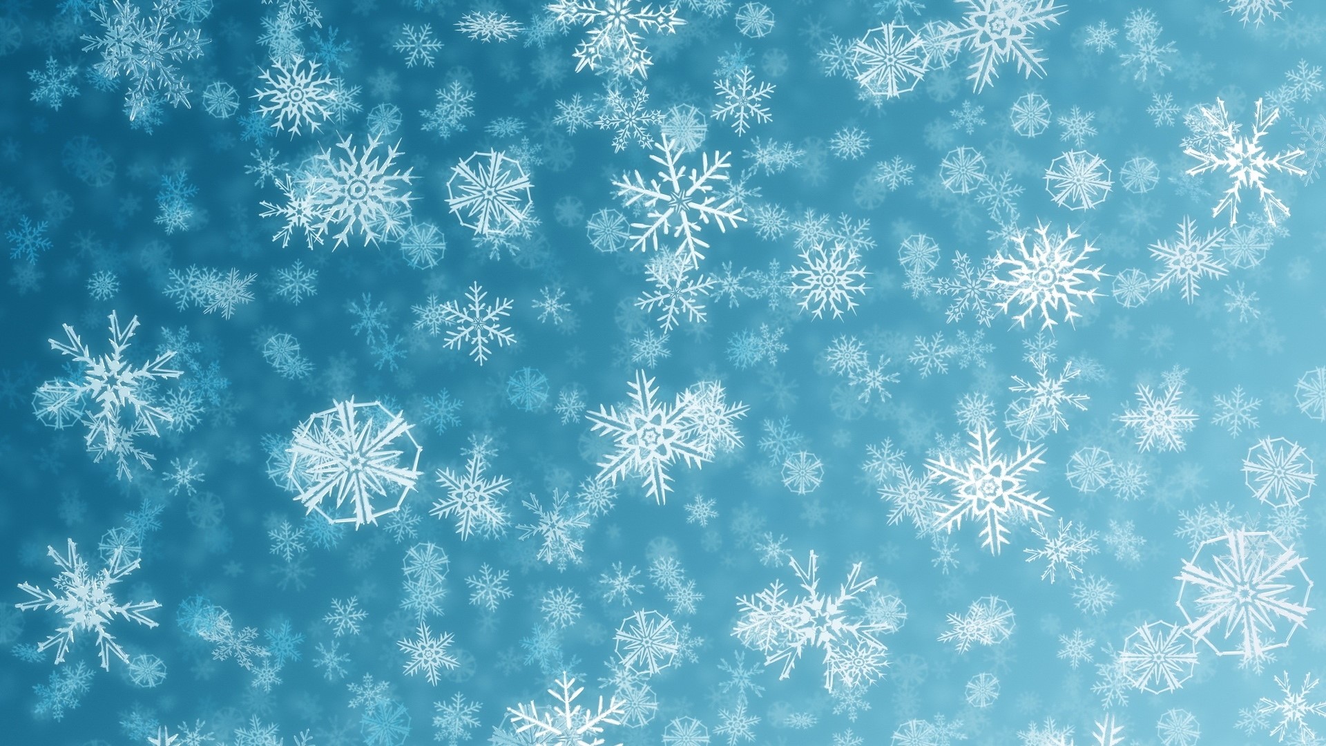 Snowflakes Pattern HD Wallpaper