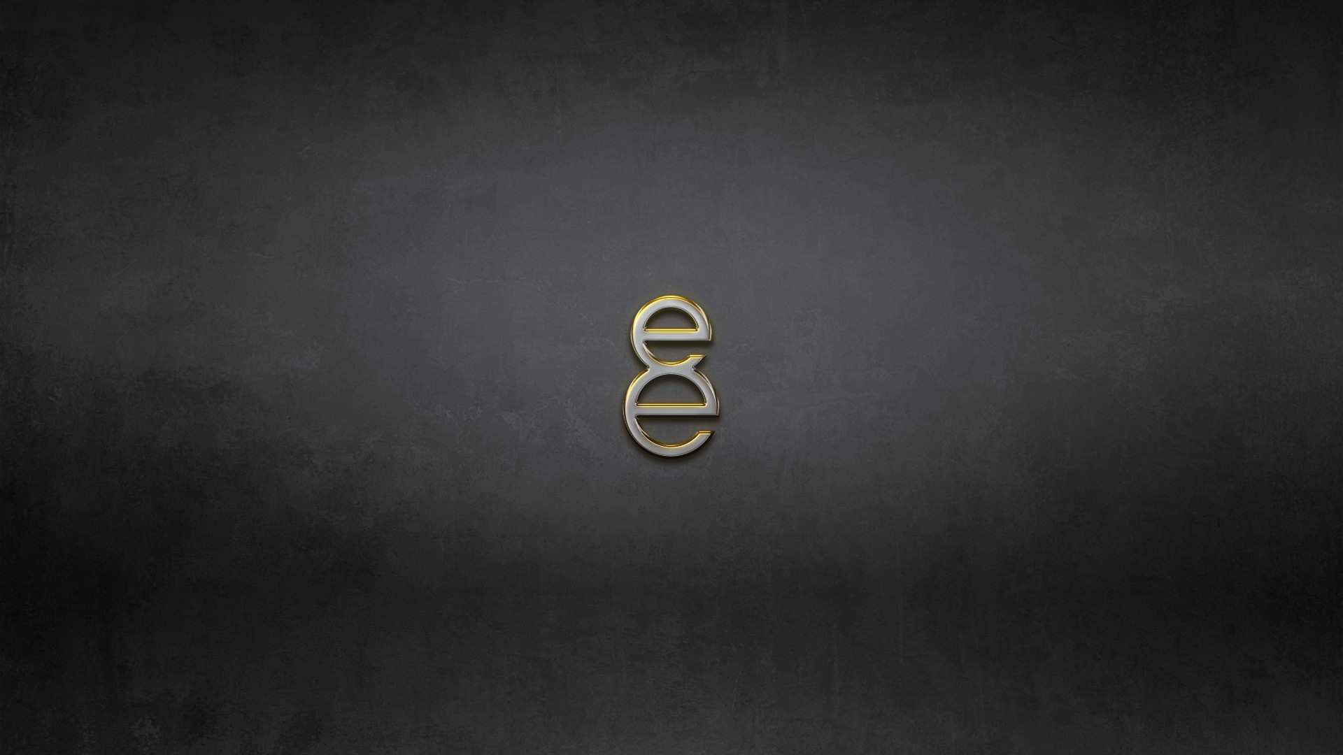 8e Gold Logo Dark Grunge Texture HD Wallpaper
