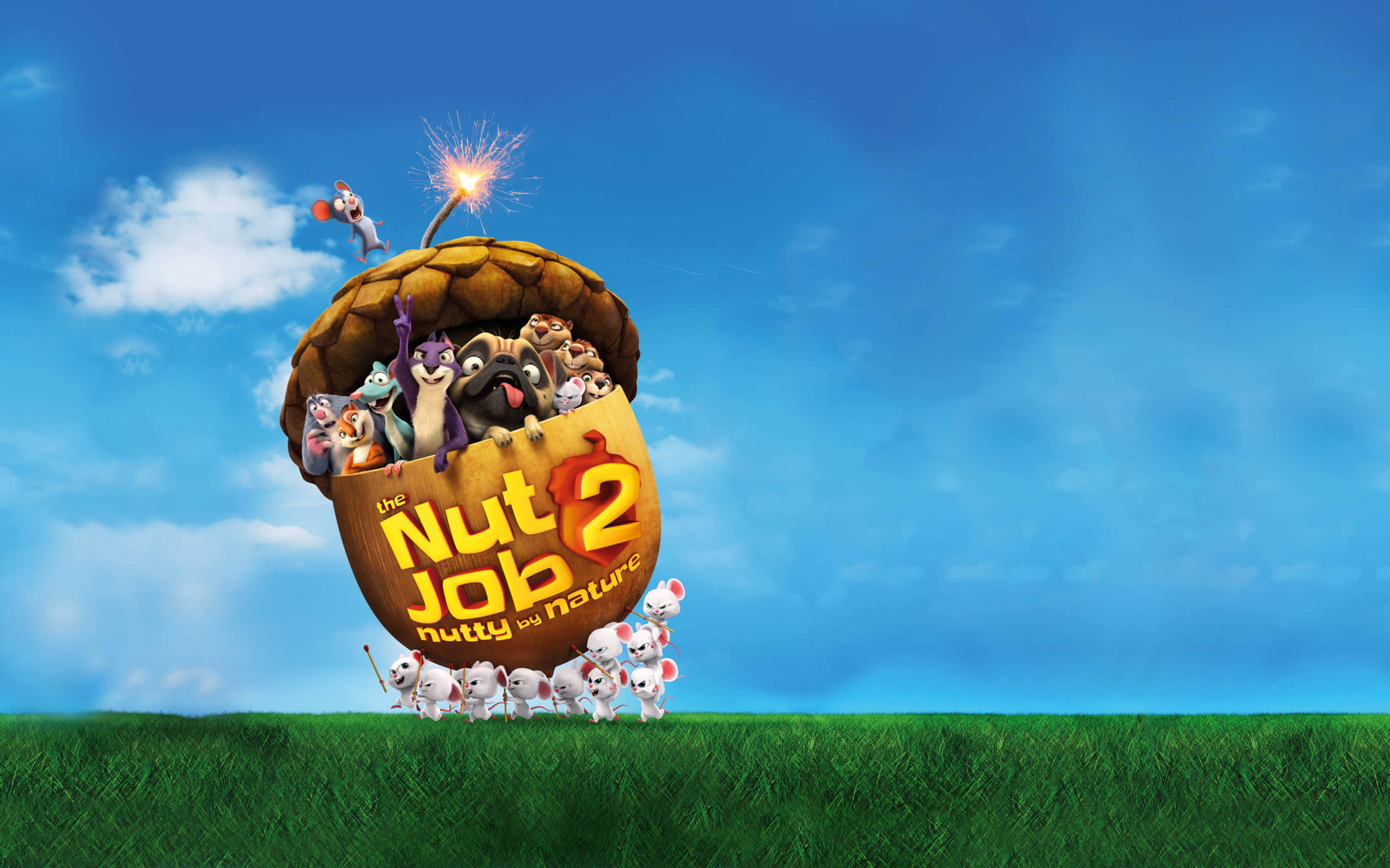 The Nut Job 2: Nutty by Nature 4K HD Wallpaper