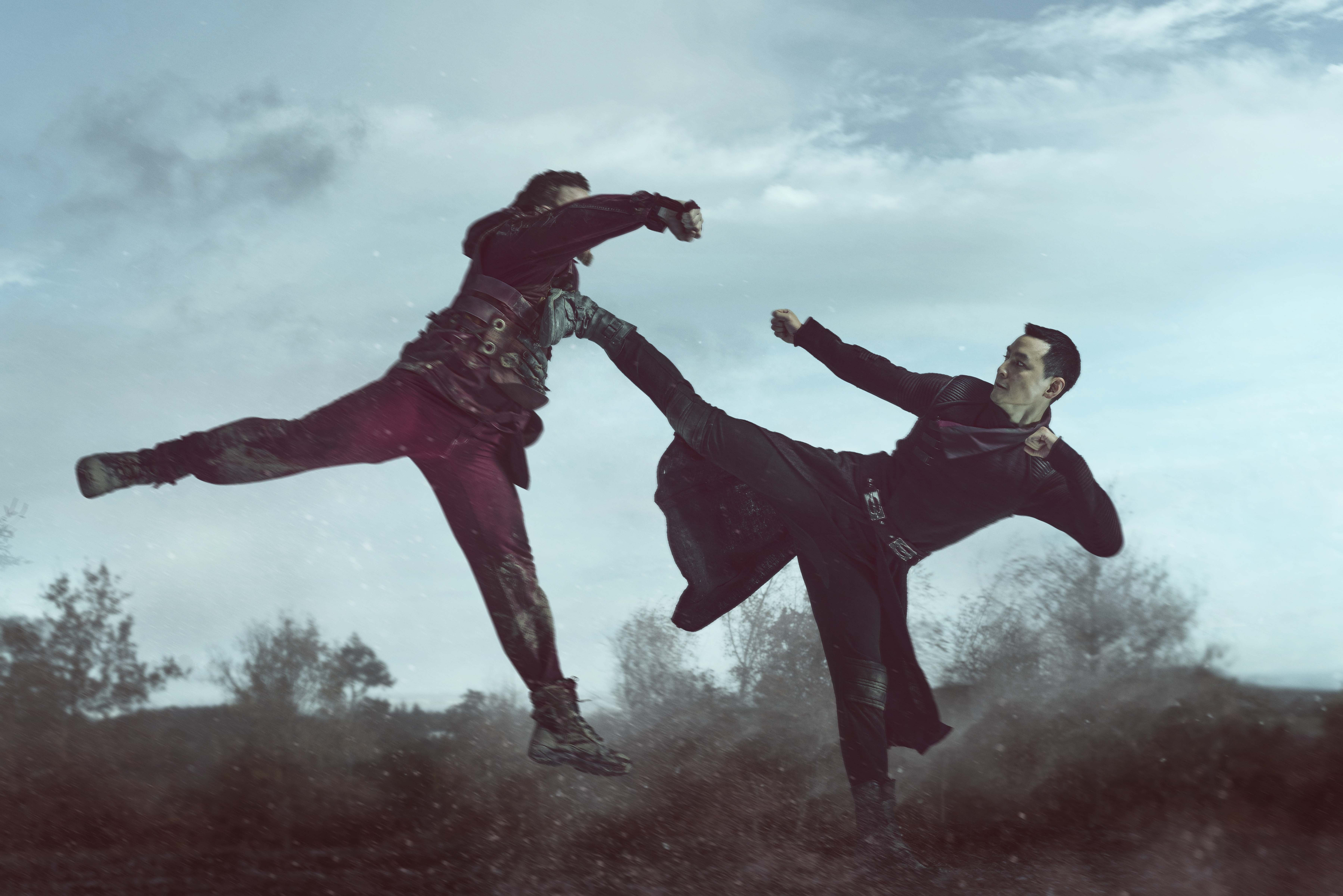 Into the Badlands 4K HD Wallpaper