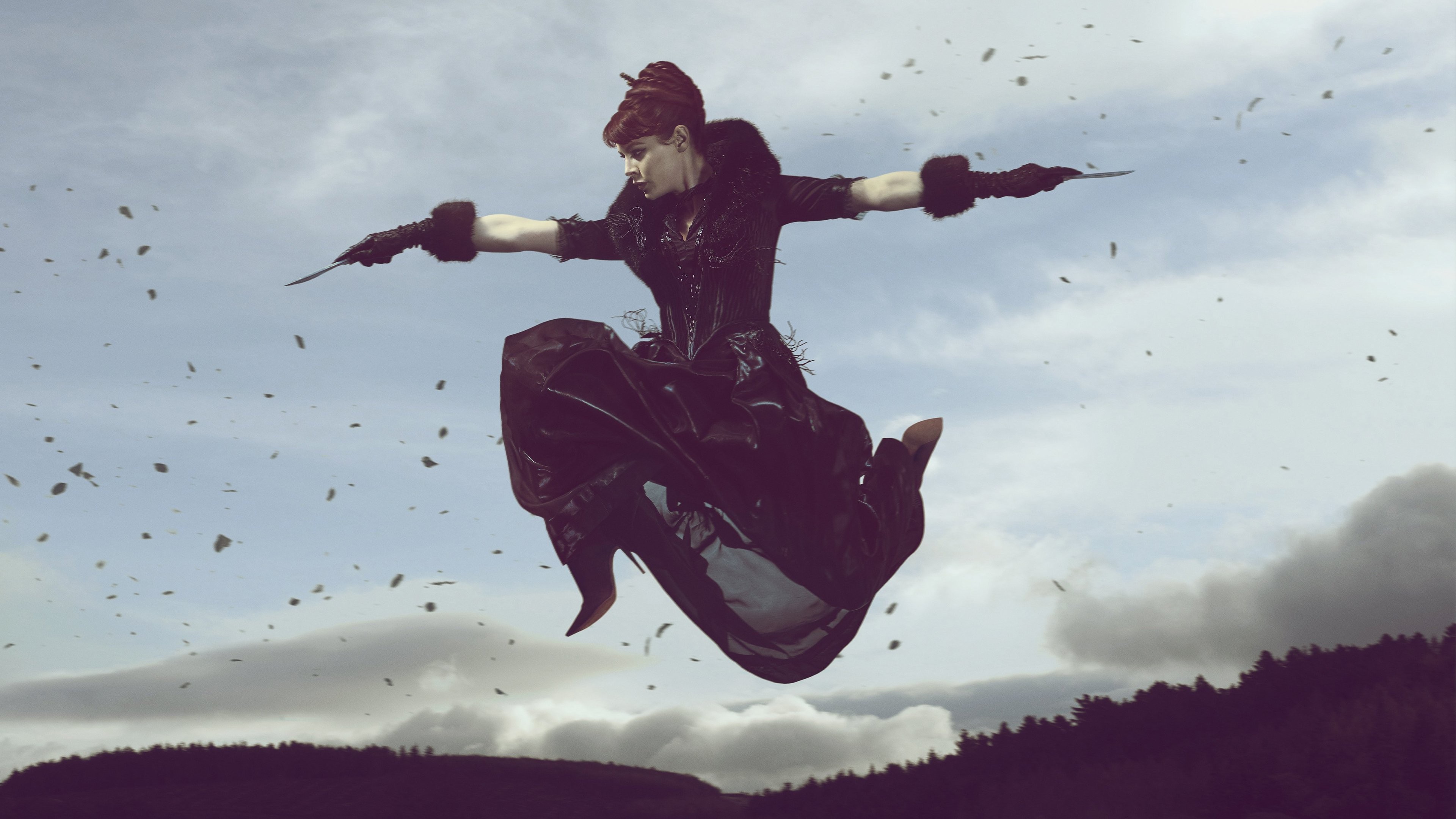 Emily Beecham in Into the Badlands HD Wallpaper