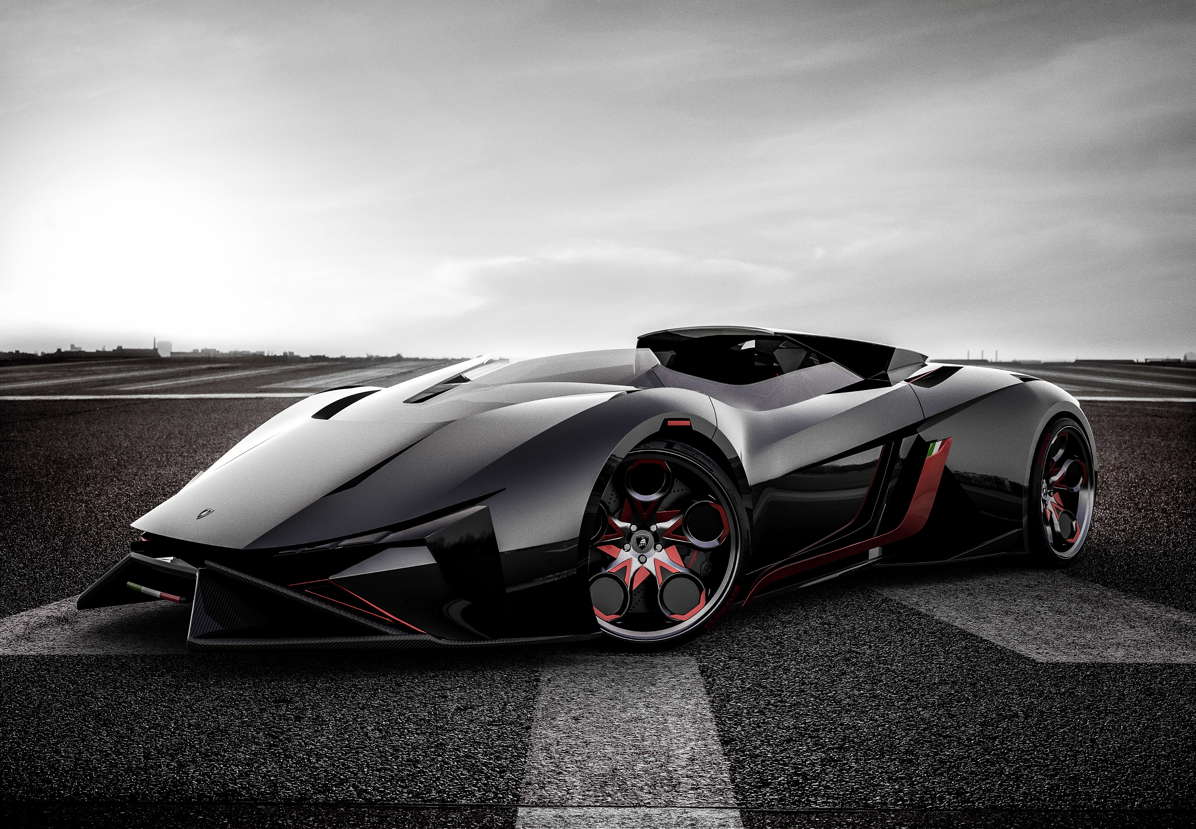 4K Lamborghini Diamante Concept car HD Wallpaper