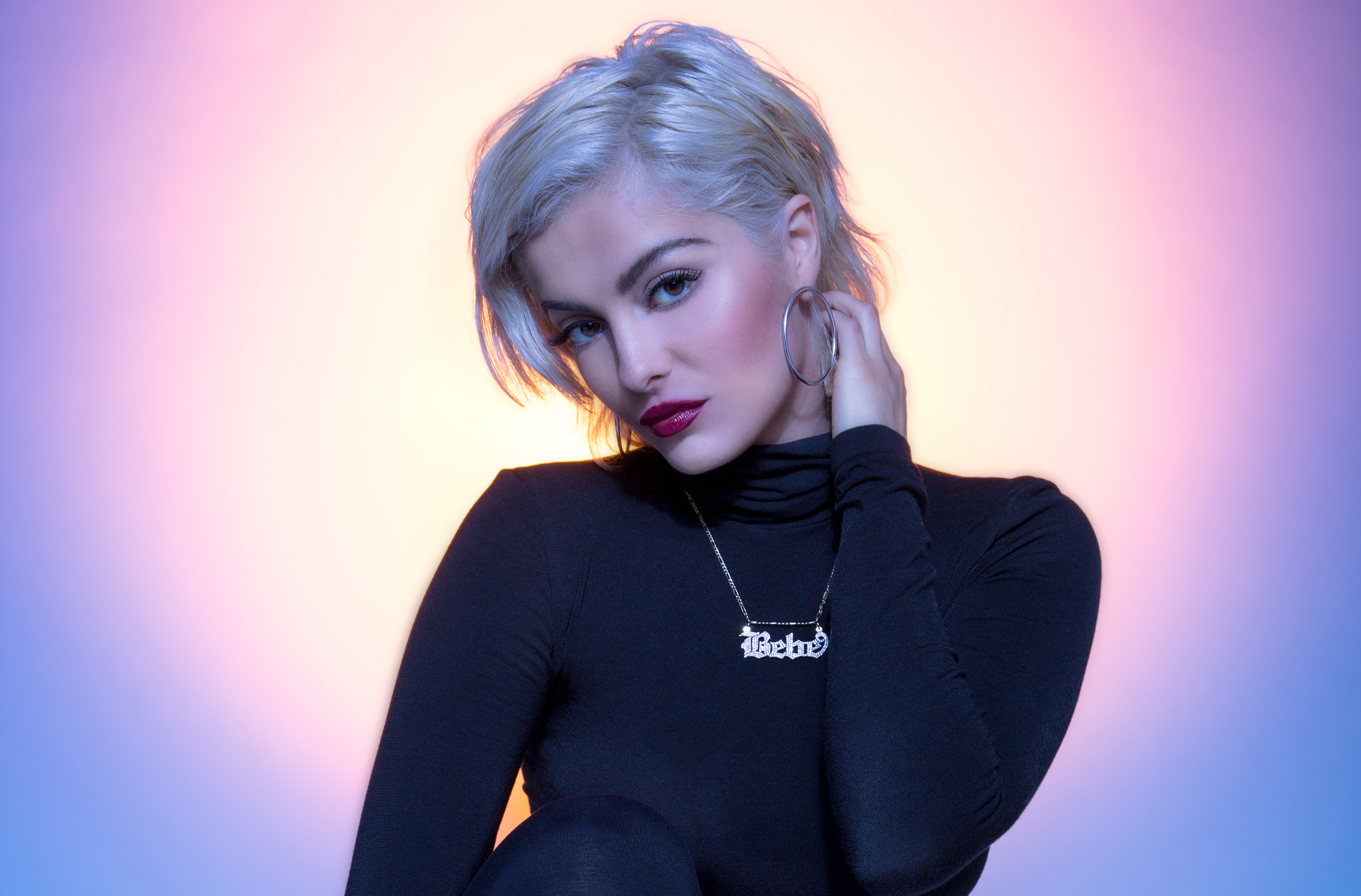 4K Bebe Rexha HD Wallpaper