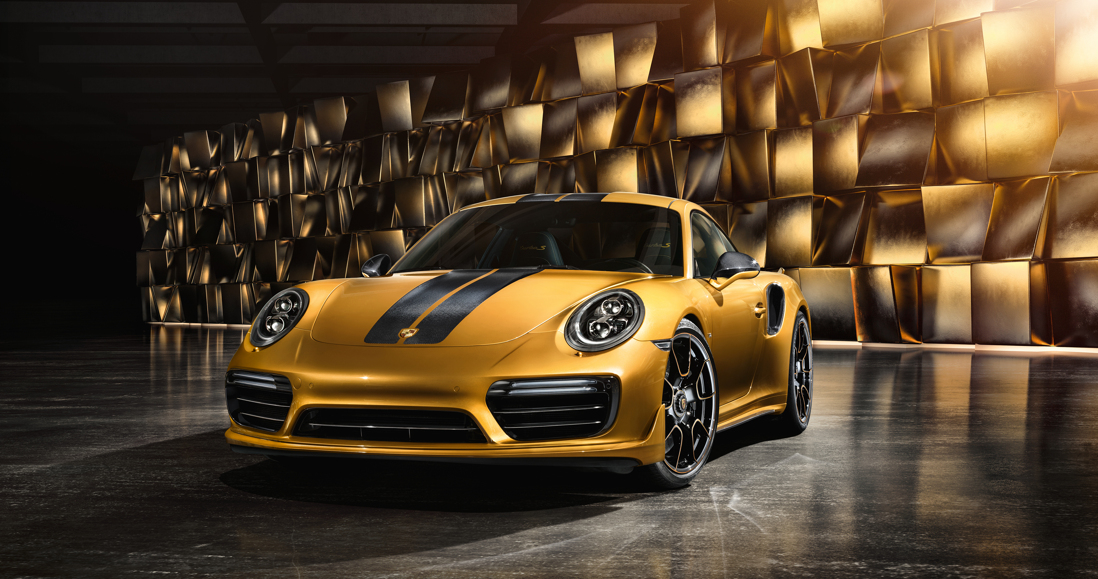 2017 Porsche 911 Turbo S Exclusive Series 4K HD Wallpaper