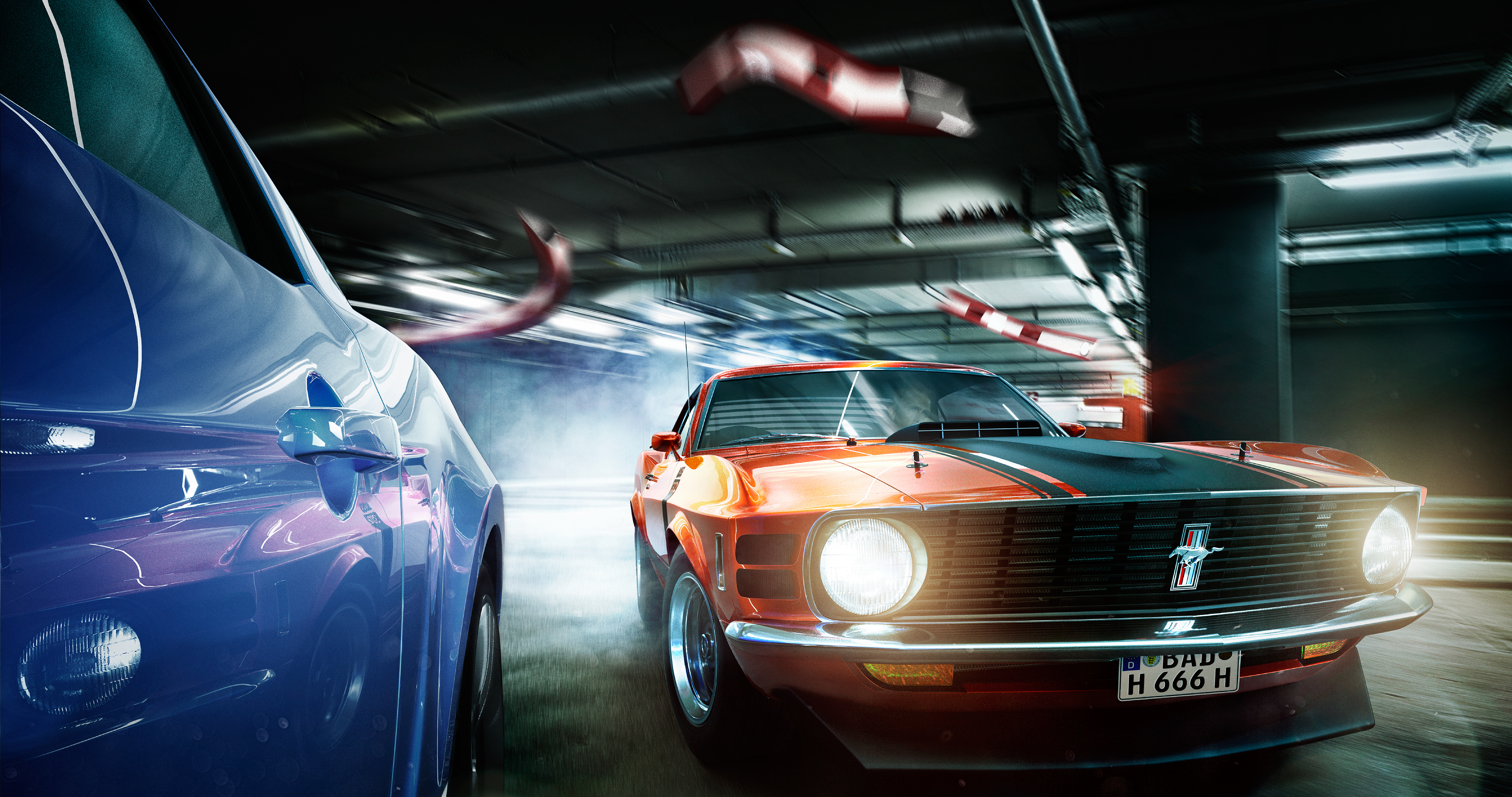 Ford Mustang, 4K HD Wallpaper