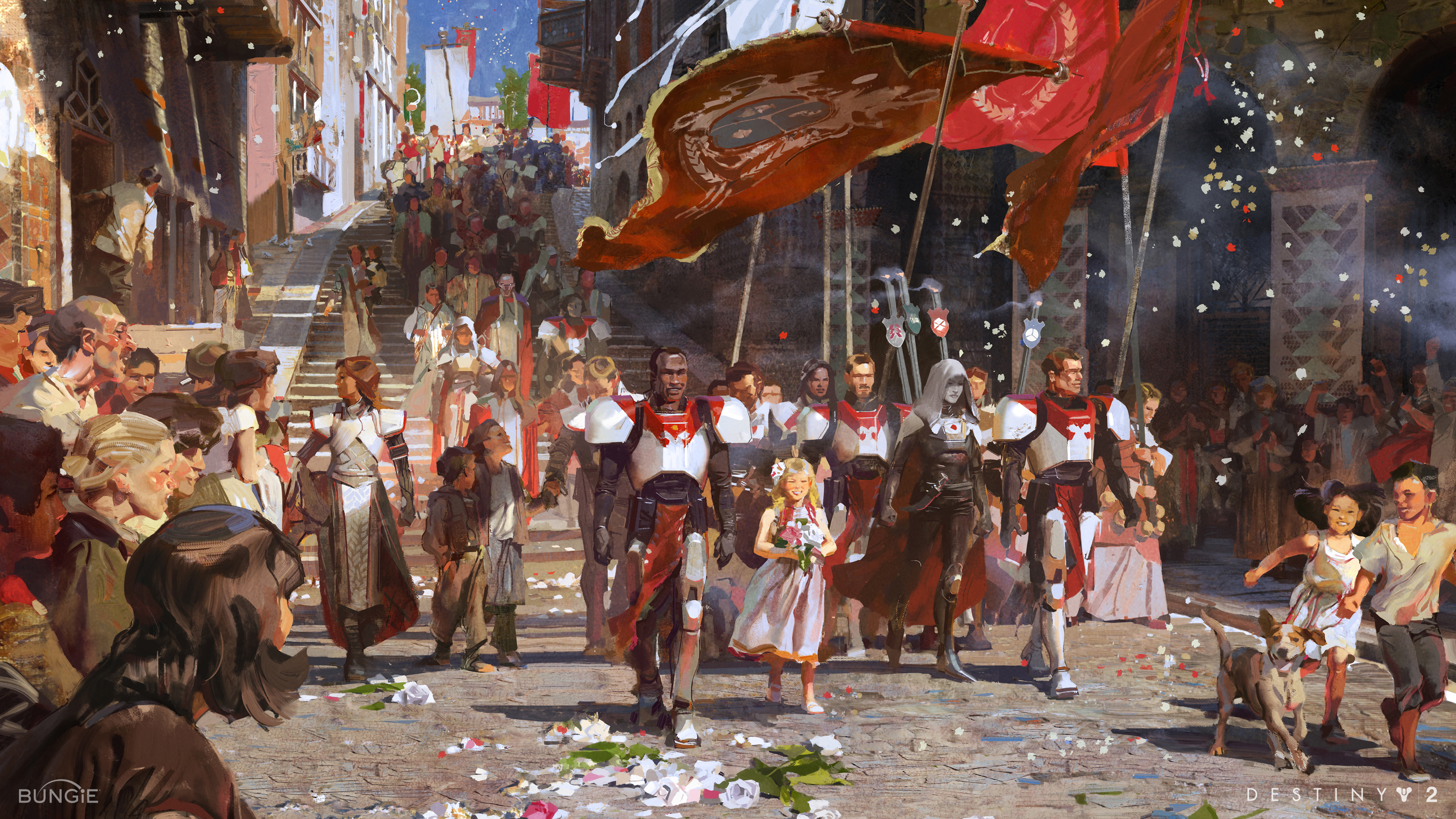 Destiny 2 Concept Art Parade HD Wallpaper