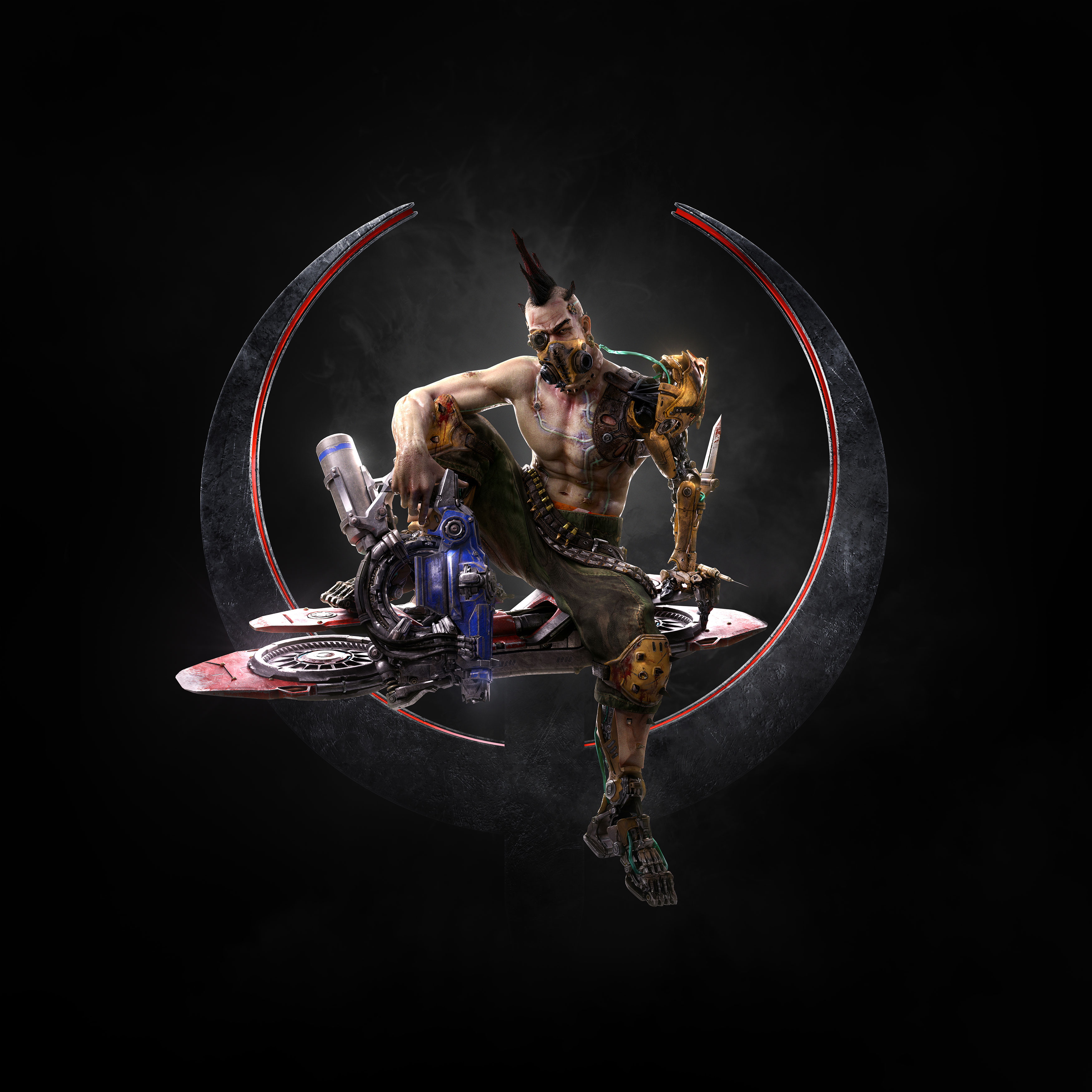 Anarki from Quake Champions 4K HD Wallpaper