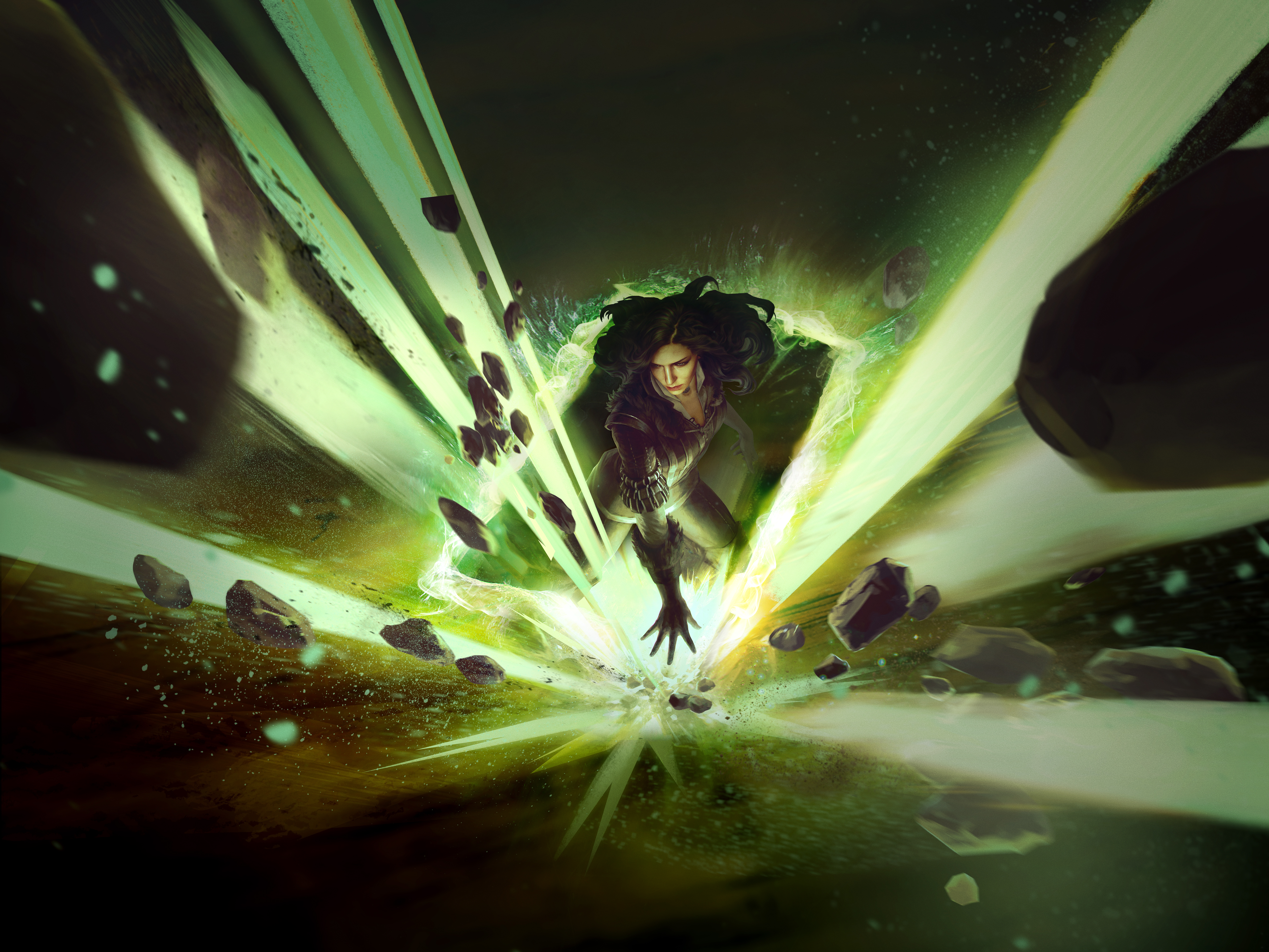 Yennefer from Gwent: The Witcher Card Game HD Wallpaper