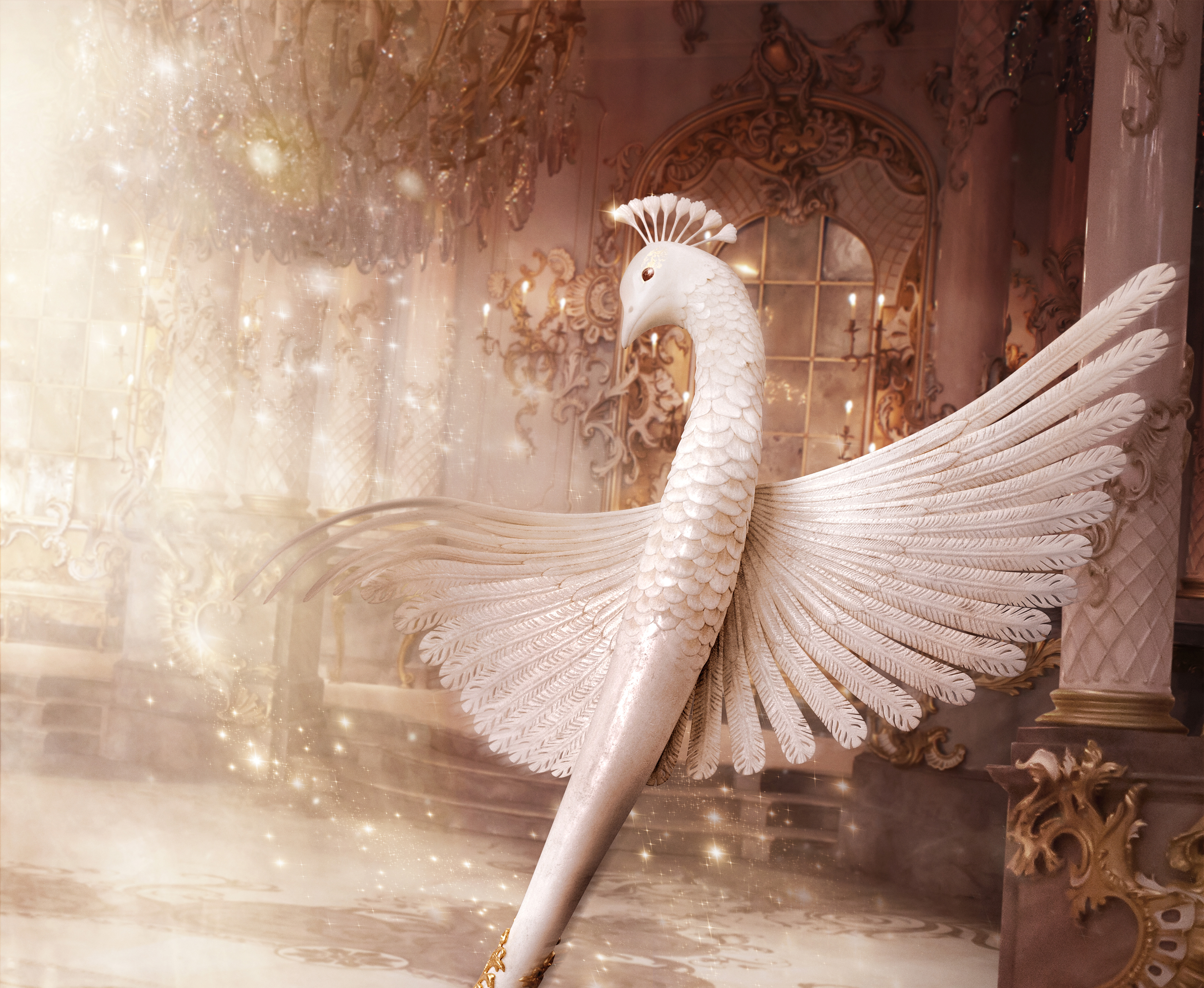 Plumette from Beauty and the Beast 4K HD Wallpaper