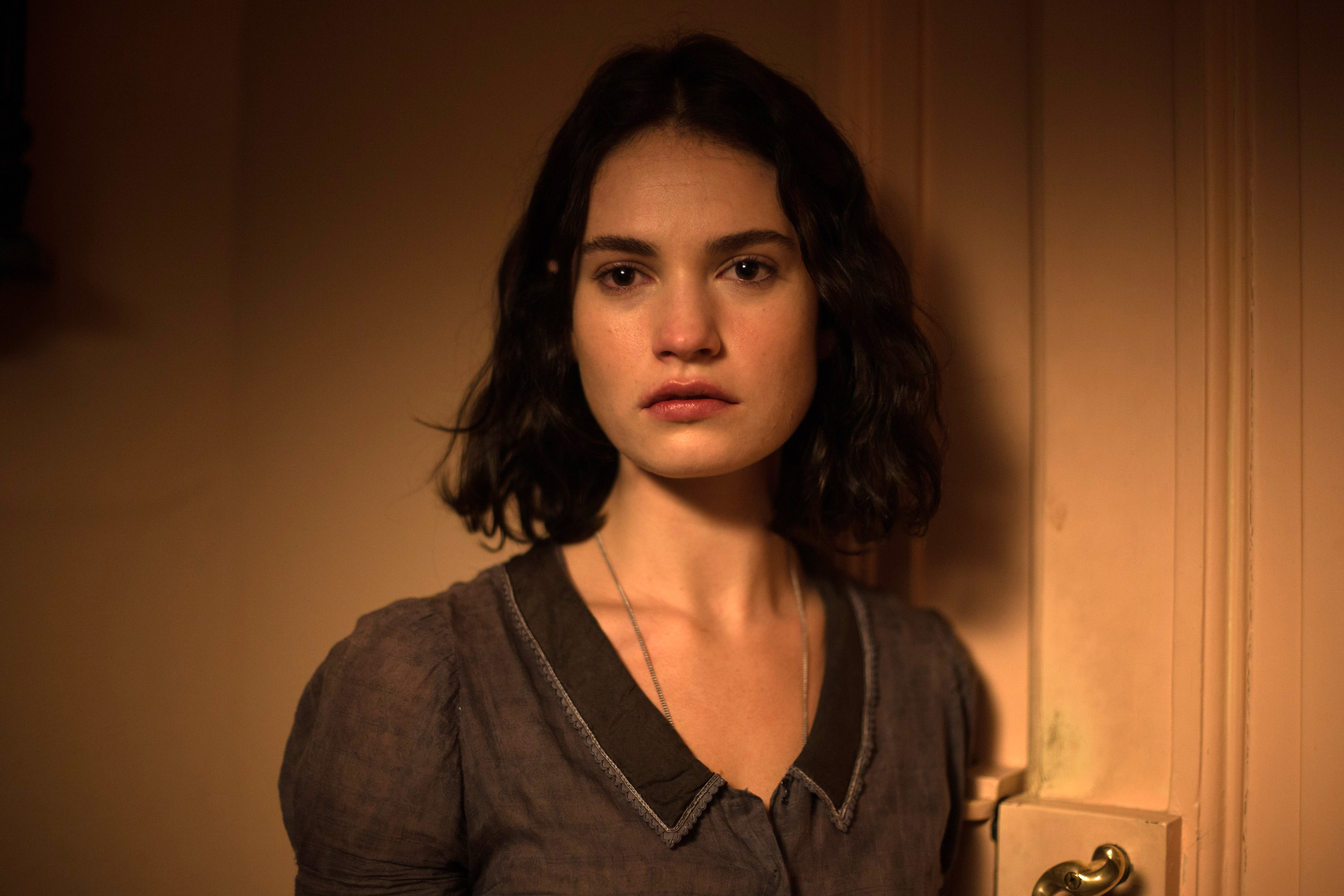 Lily James in The Exception 4K HD Wallpaper
