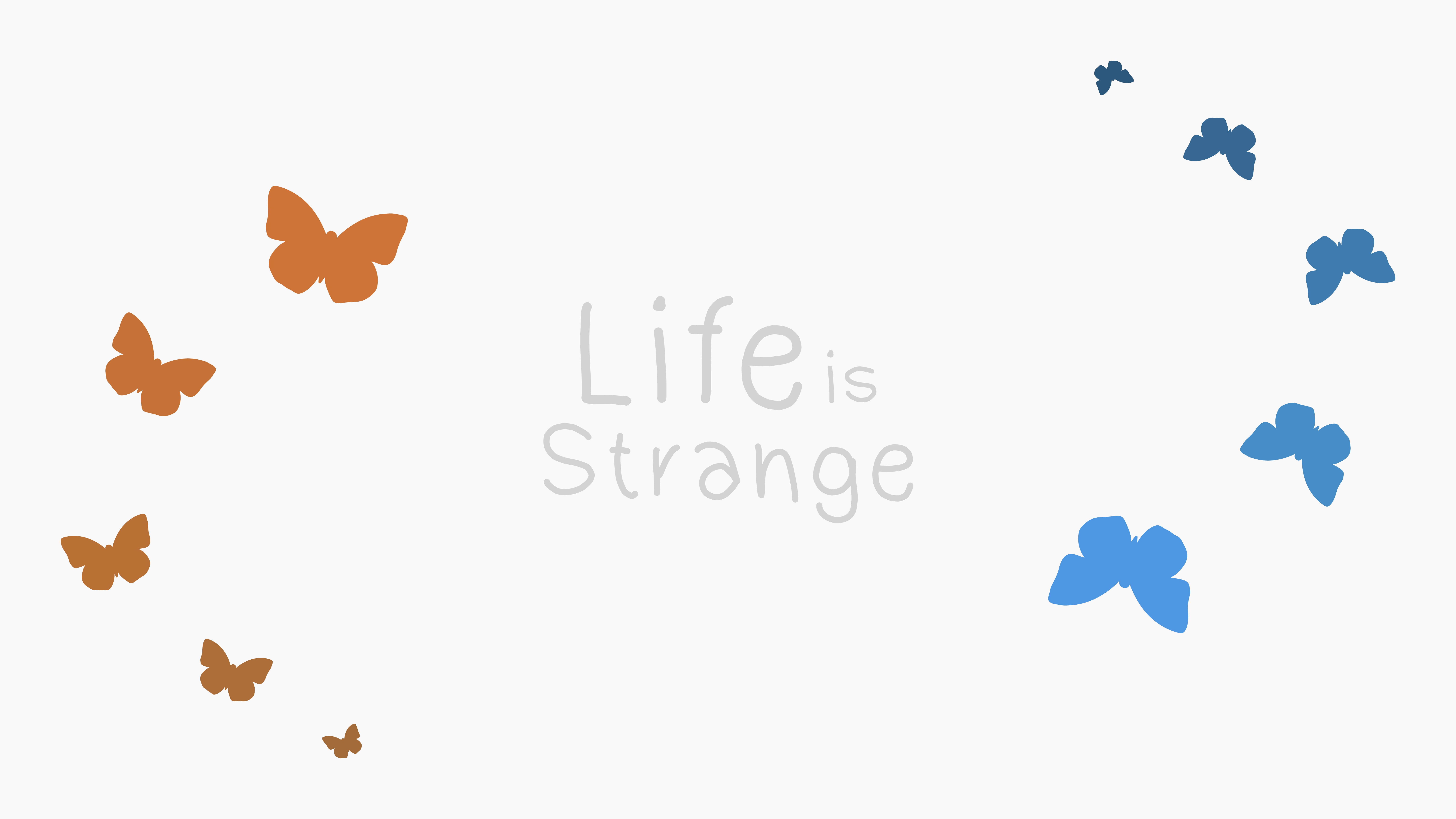 Life is Strange butterflies HD Wallpaper