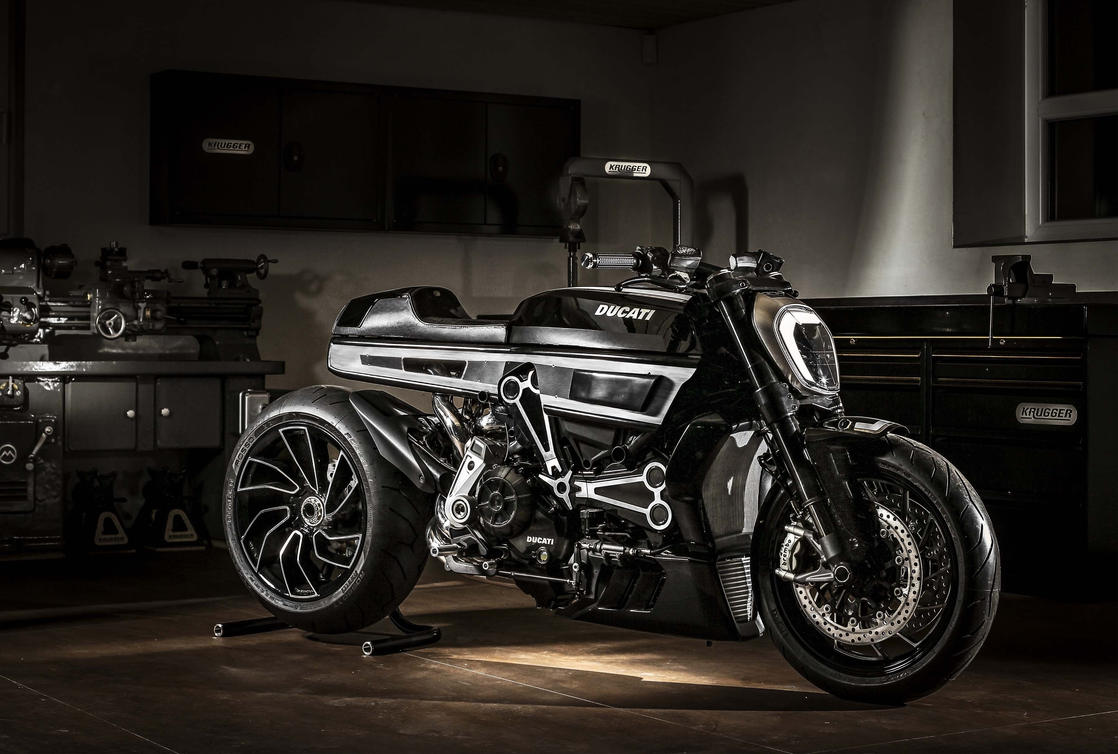 Fred Krugger Ducati XDiavel 4K HD Wallpaper