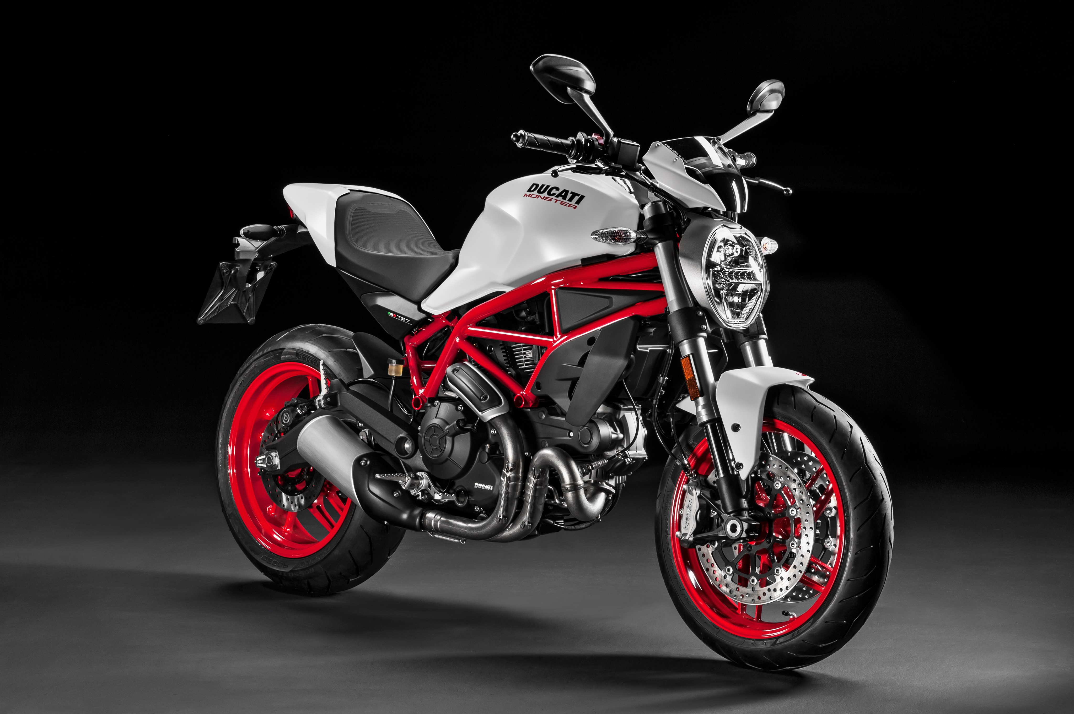 4K Ducati Monster 797 Plus motorcycle HD Wallpaper