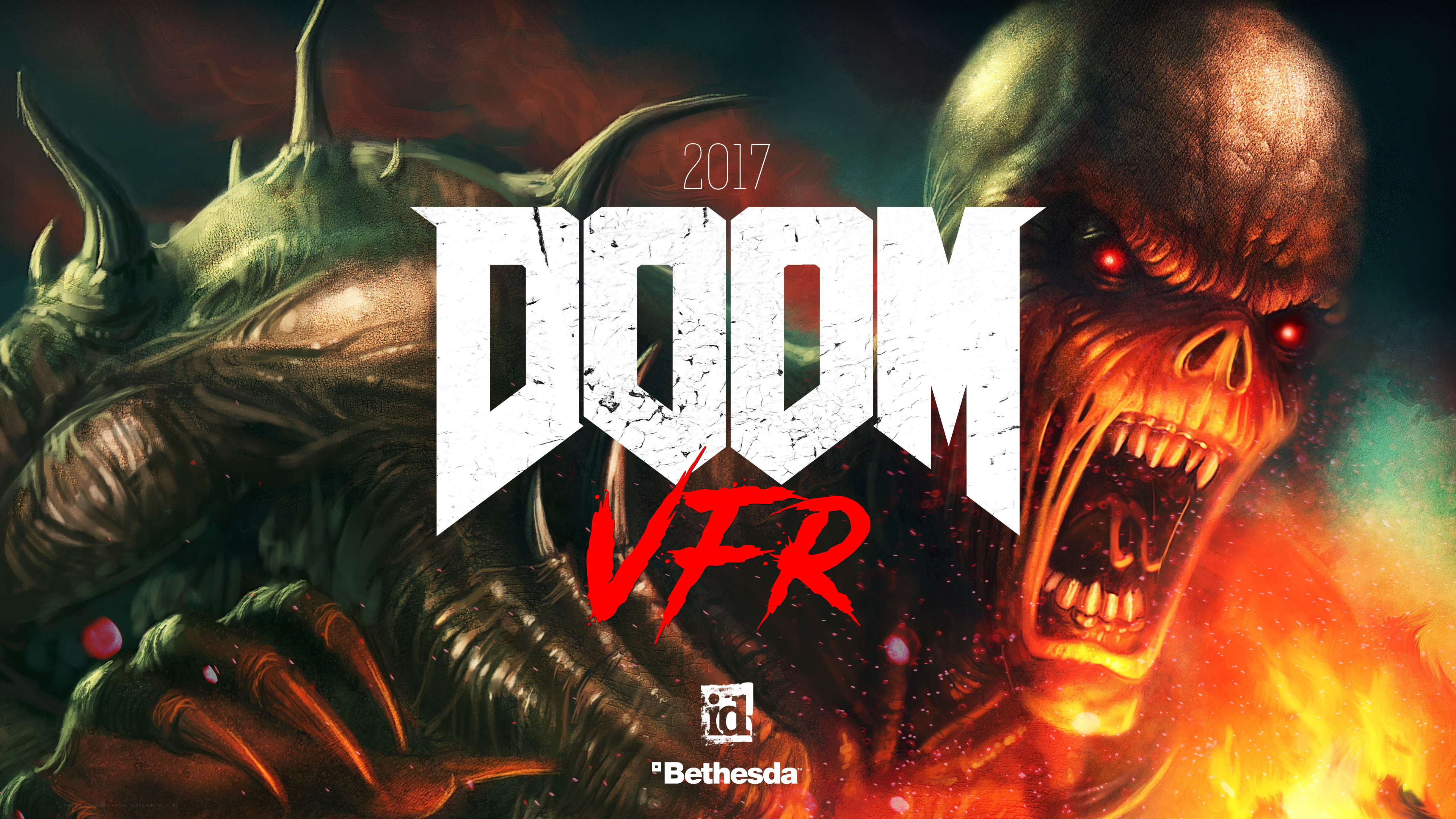Doom VFR 2017 4K HD Wallpaper