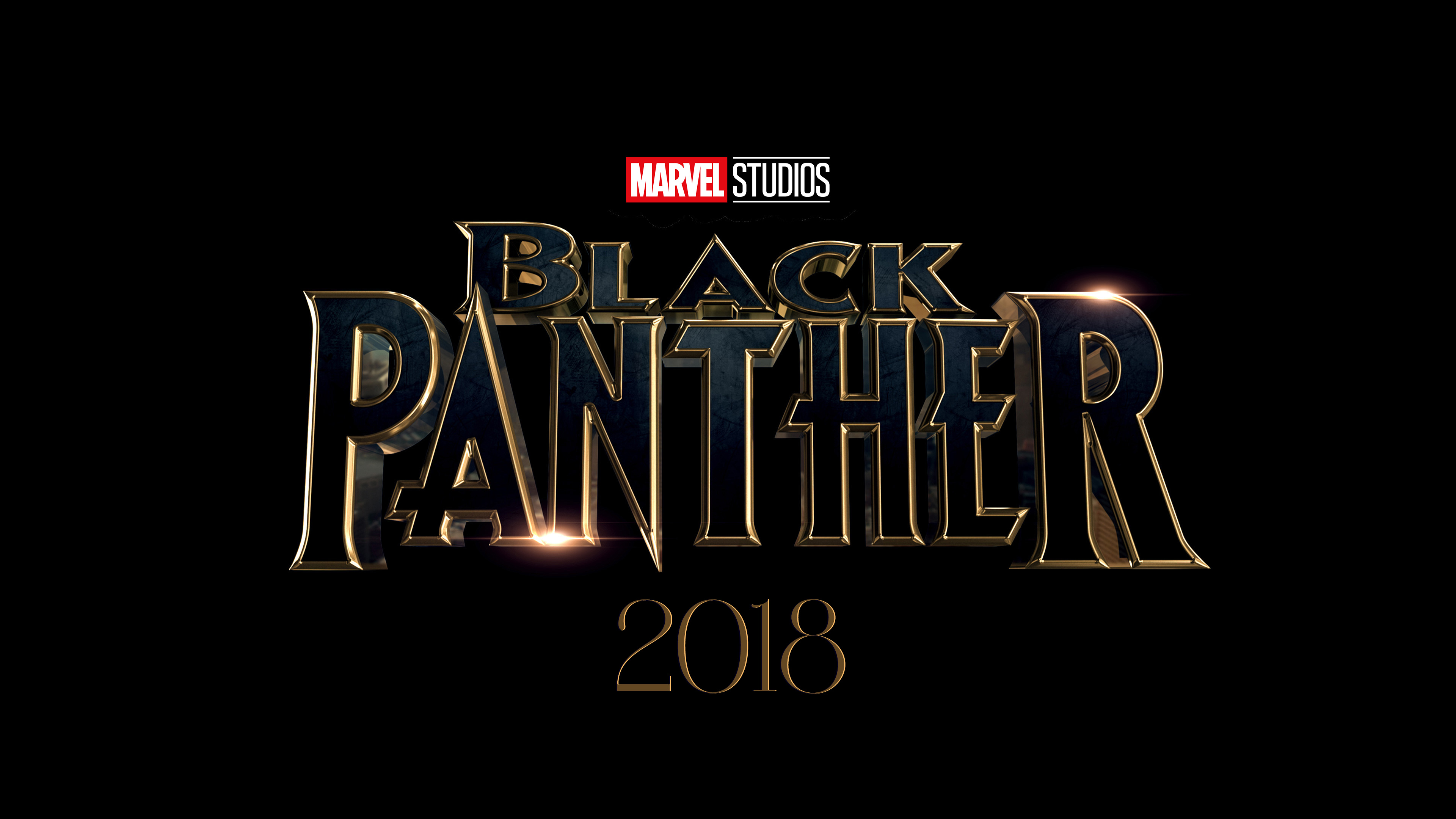 Black Panther Marvel Studios 2018 4K HD Wallpaper