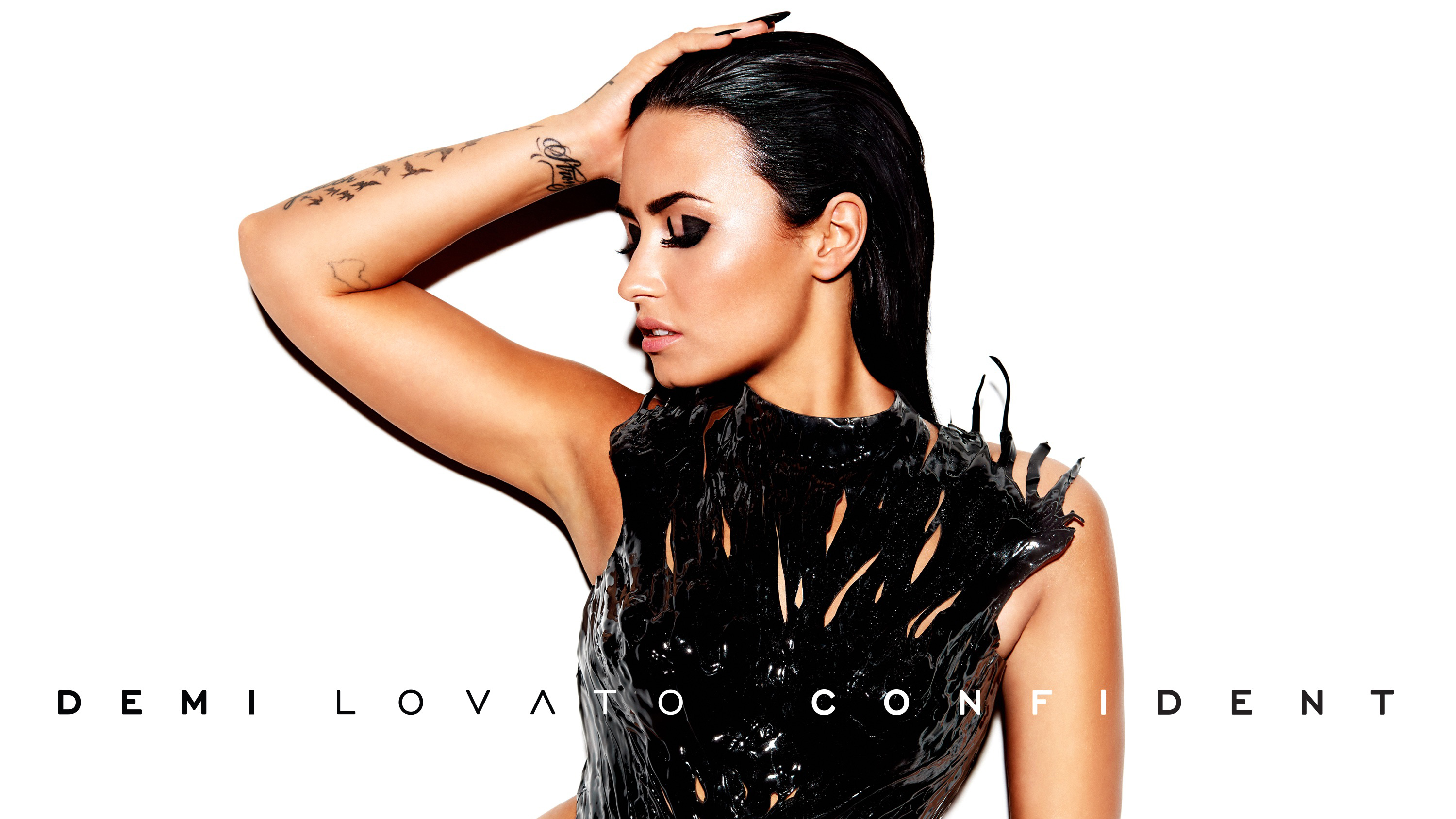 Demi Lovato Confident Album Cover HD Wallpaper
