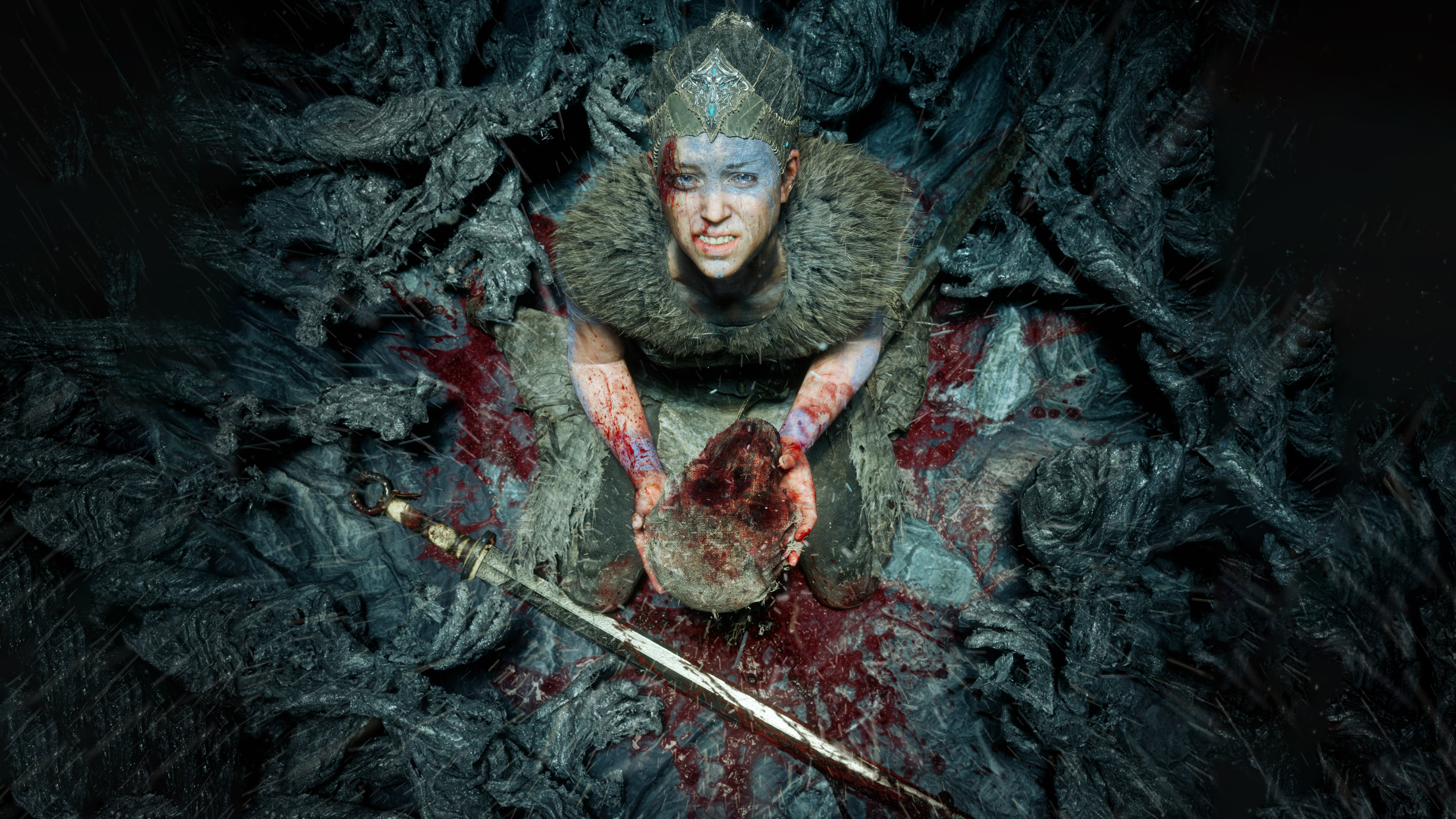 4K Senua from Hellblade: Senua's Sacrifice HD Wallpaper
