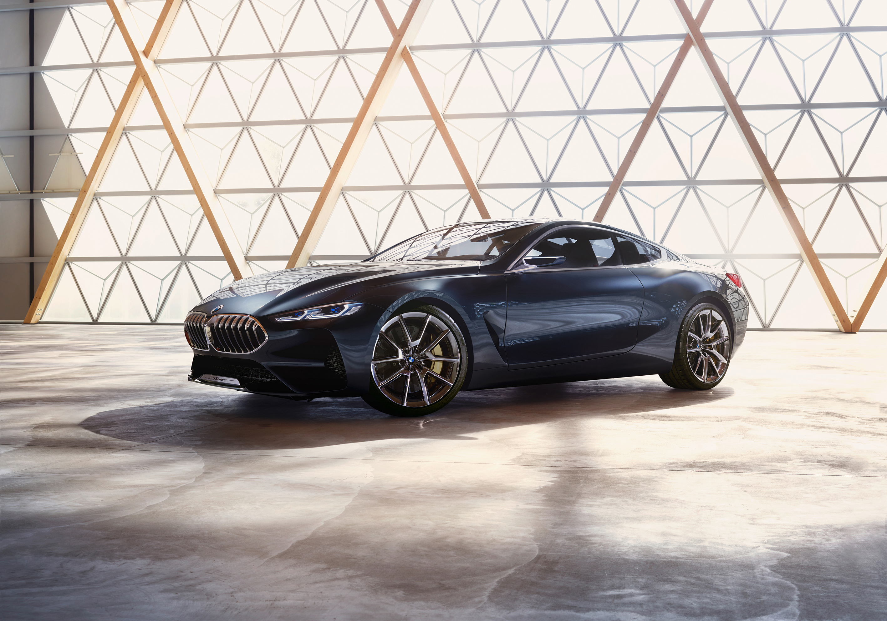 BMW Concept 8 Series Coupe HD Wallpaper