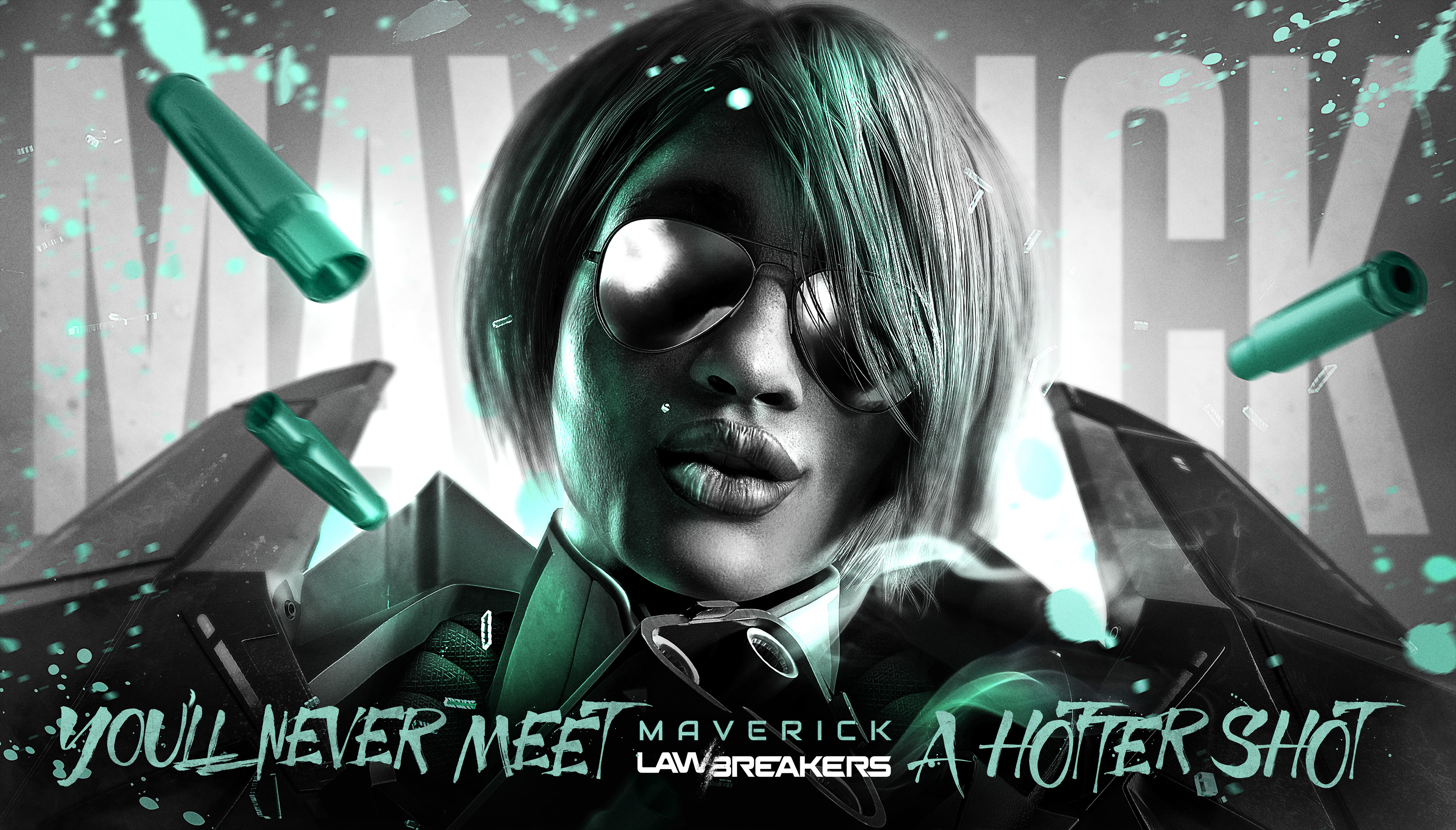 Maverick from LawBreakers 4K HD Wallpaper