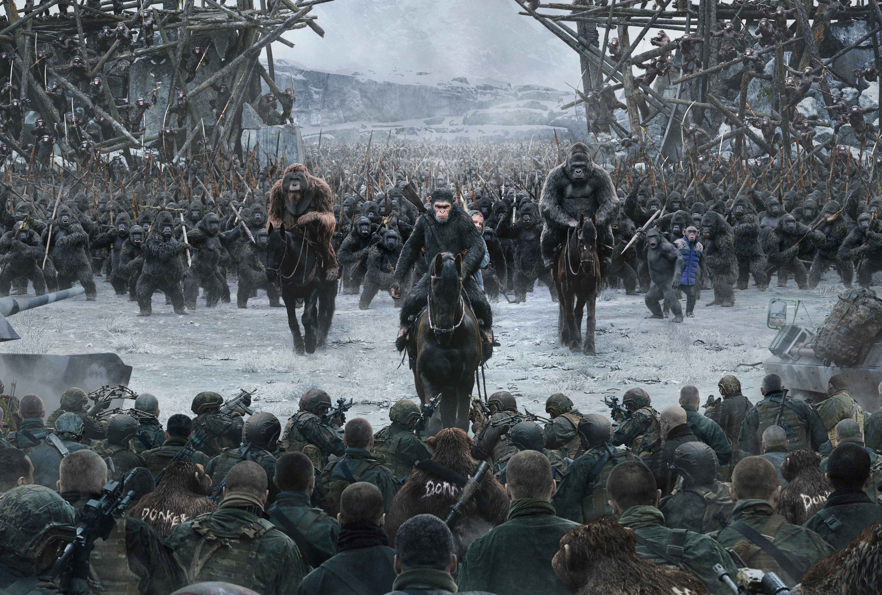 War for the Planet of the Apes HD Wallpaper