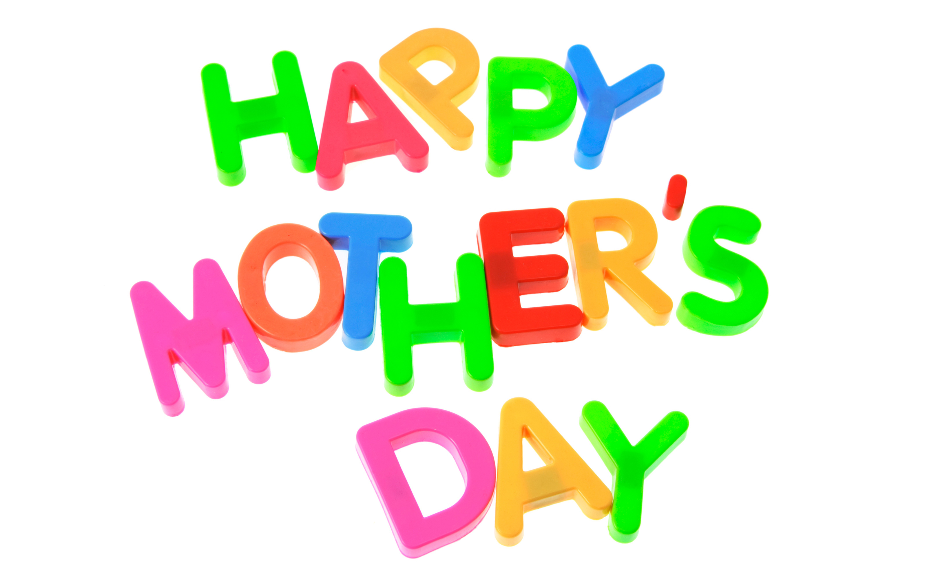 Happy Mother's Day letters HD Wallpaper